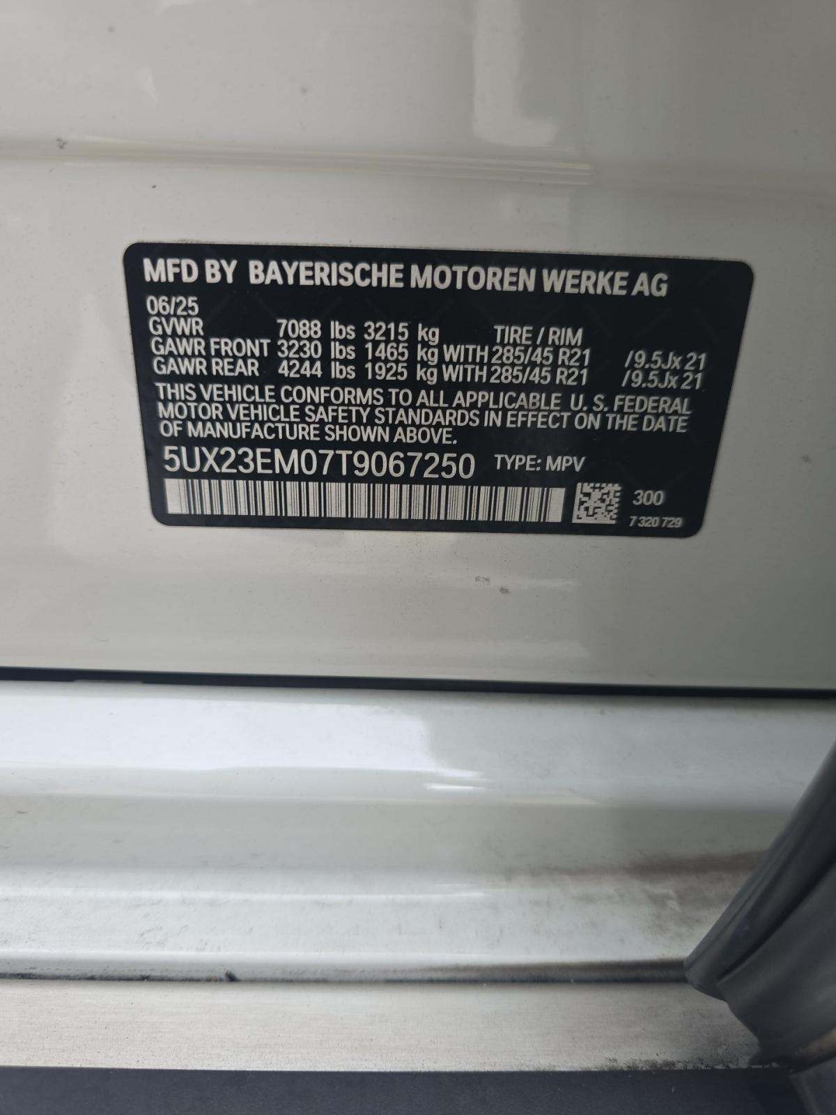 2026 BMW X7 xDrive40i AWD