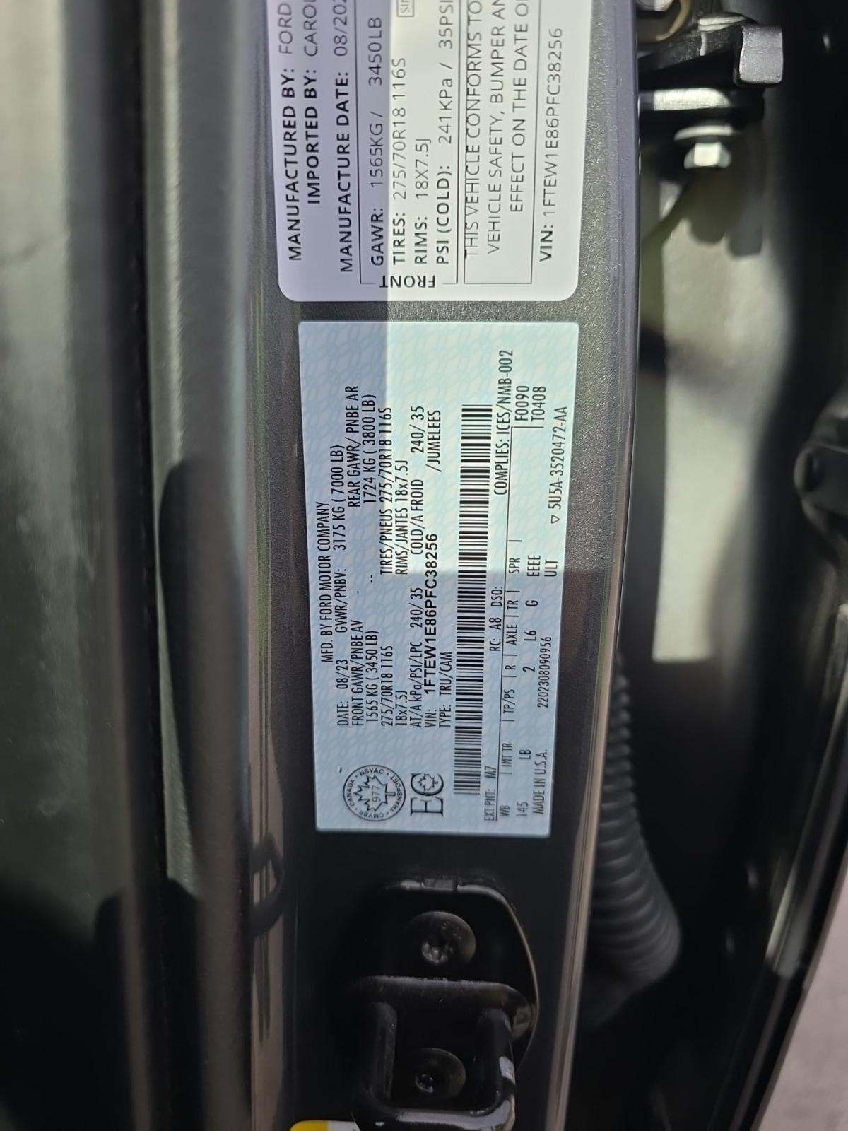 2023 Ford F-150 Tremor AWD