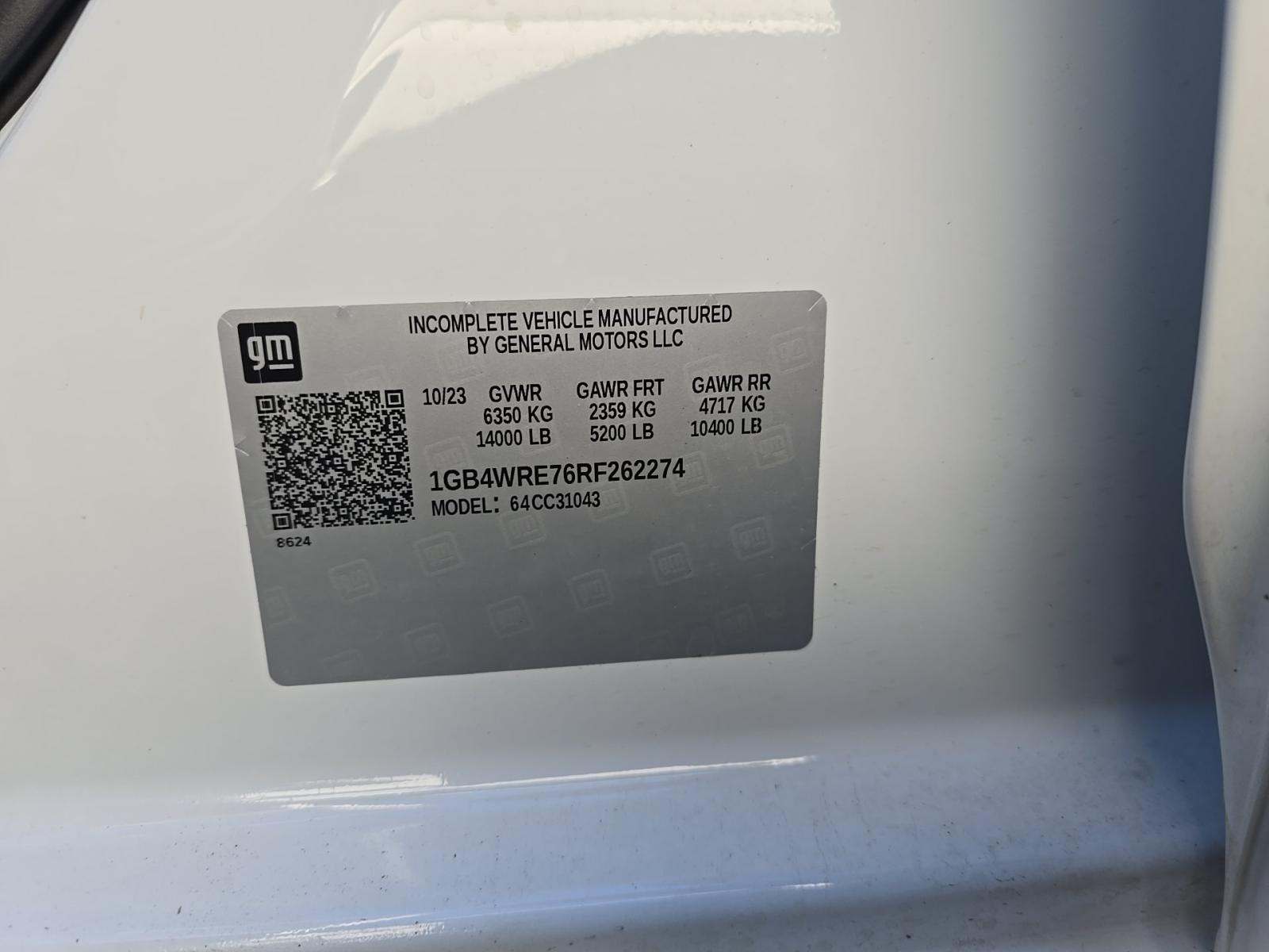 2024 Chevrolet Silverado 3500HD Work Truck RWD