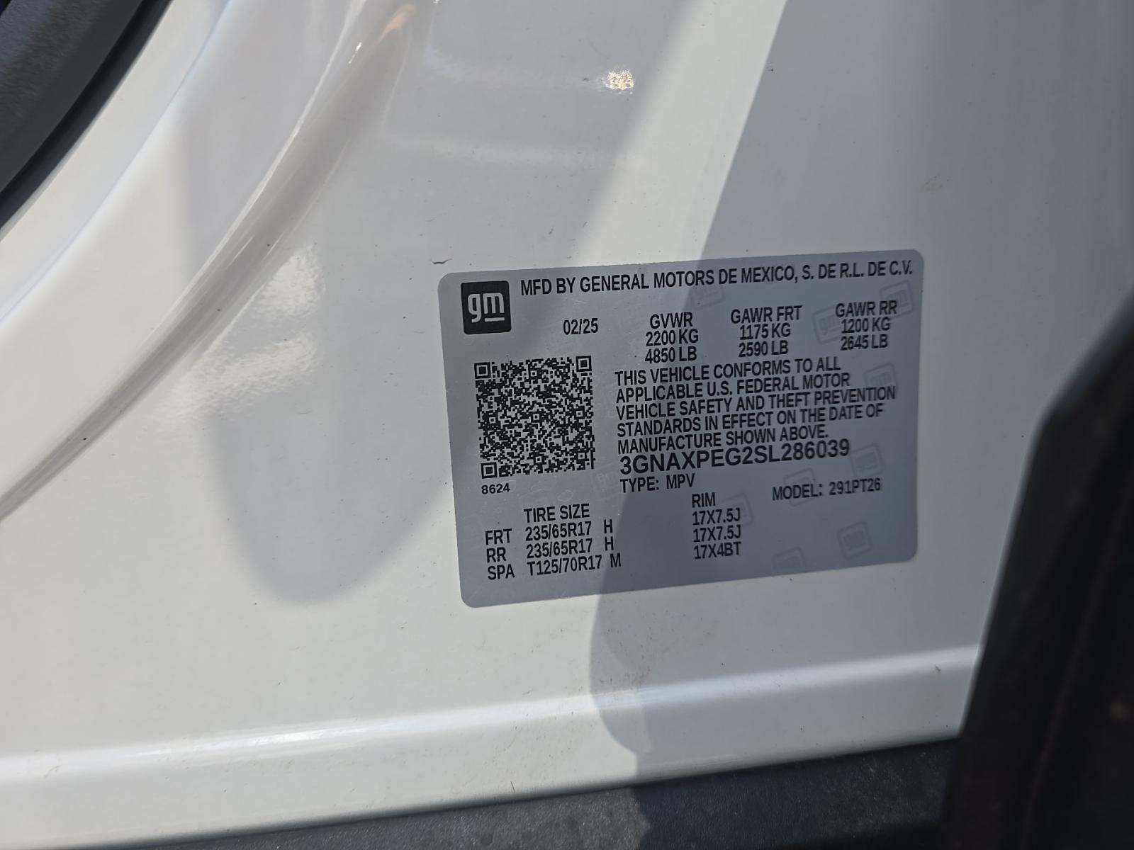 2025 Chevrolet Equinox LT AWD