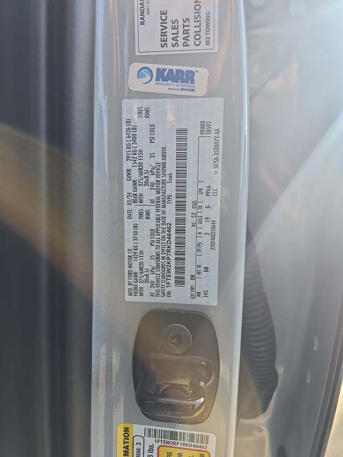 2024 Ford F-150 STX RWD