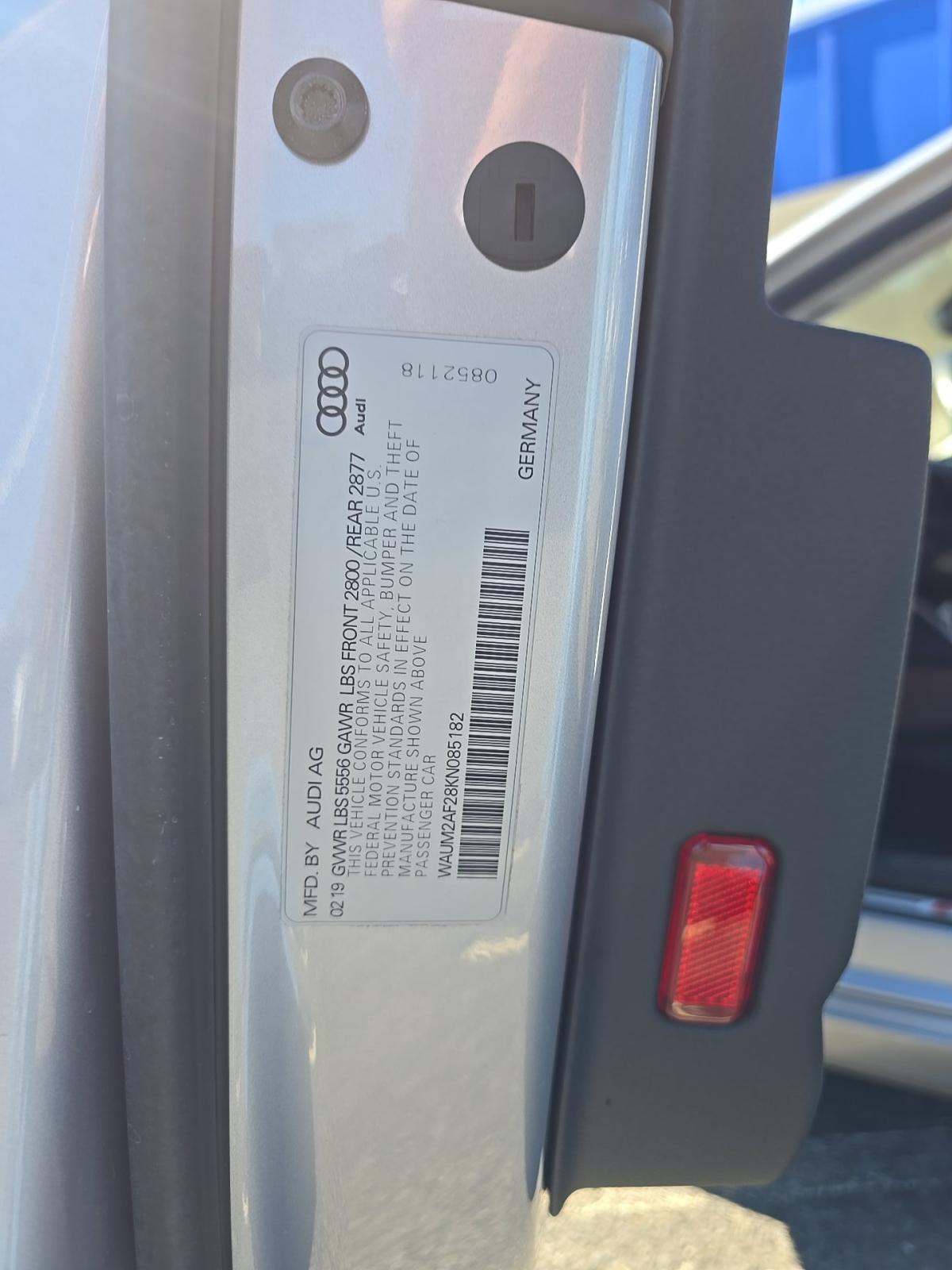 2019 Audi A6 3.0T Prestige AWD