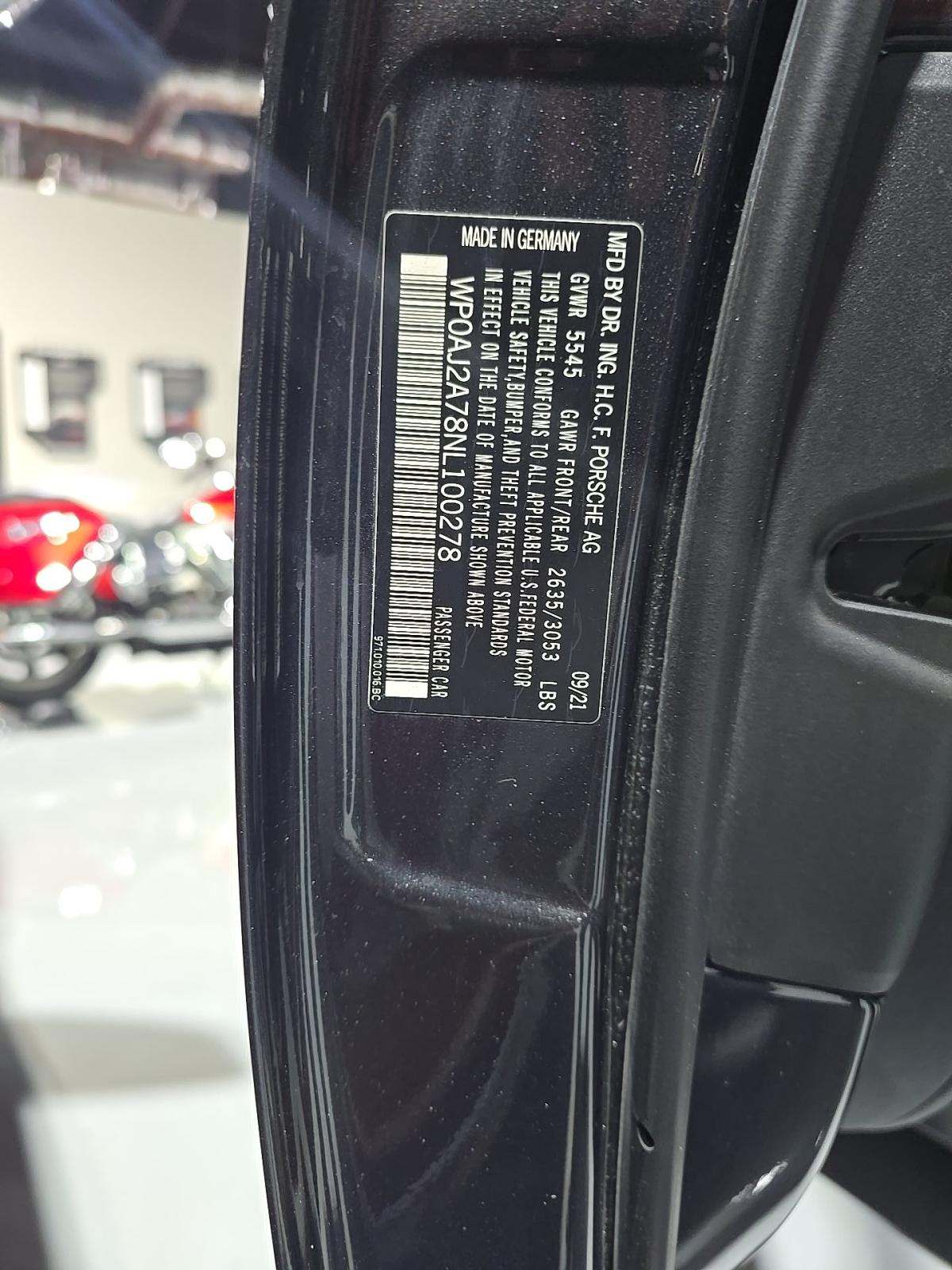 2022 Porsche Panamera Base RWD