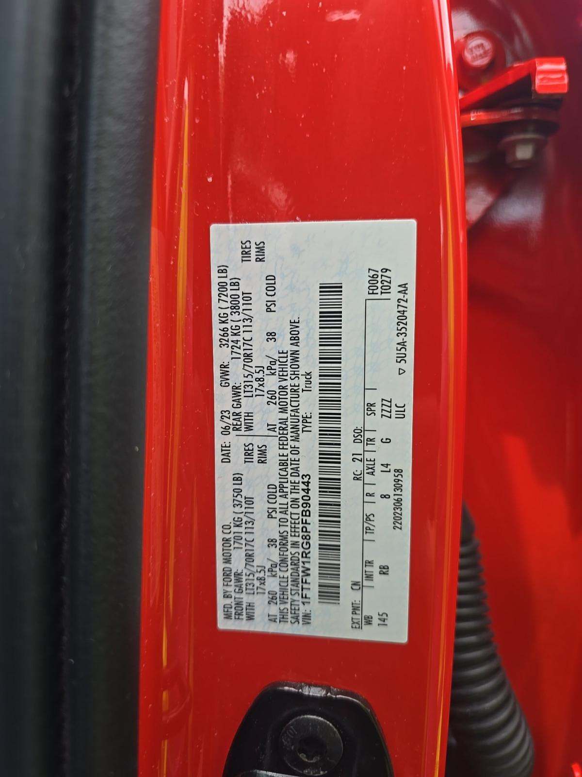 2023 Ford F-150 Raptor AWD