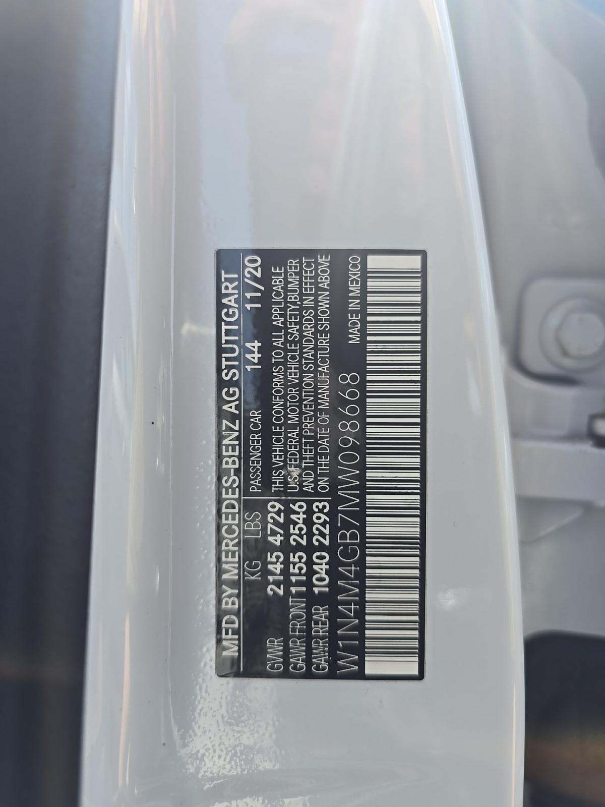 2021 Mercedes-Benz GLB GLB 250 FWD