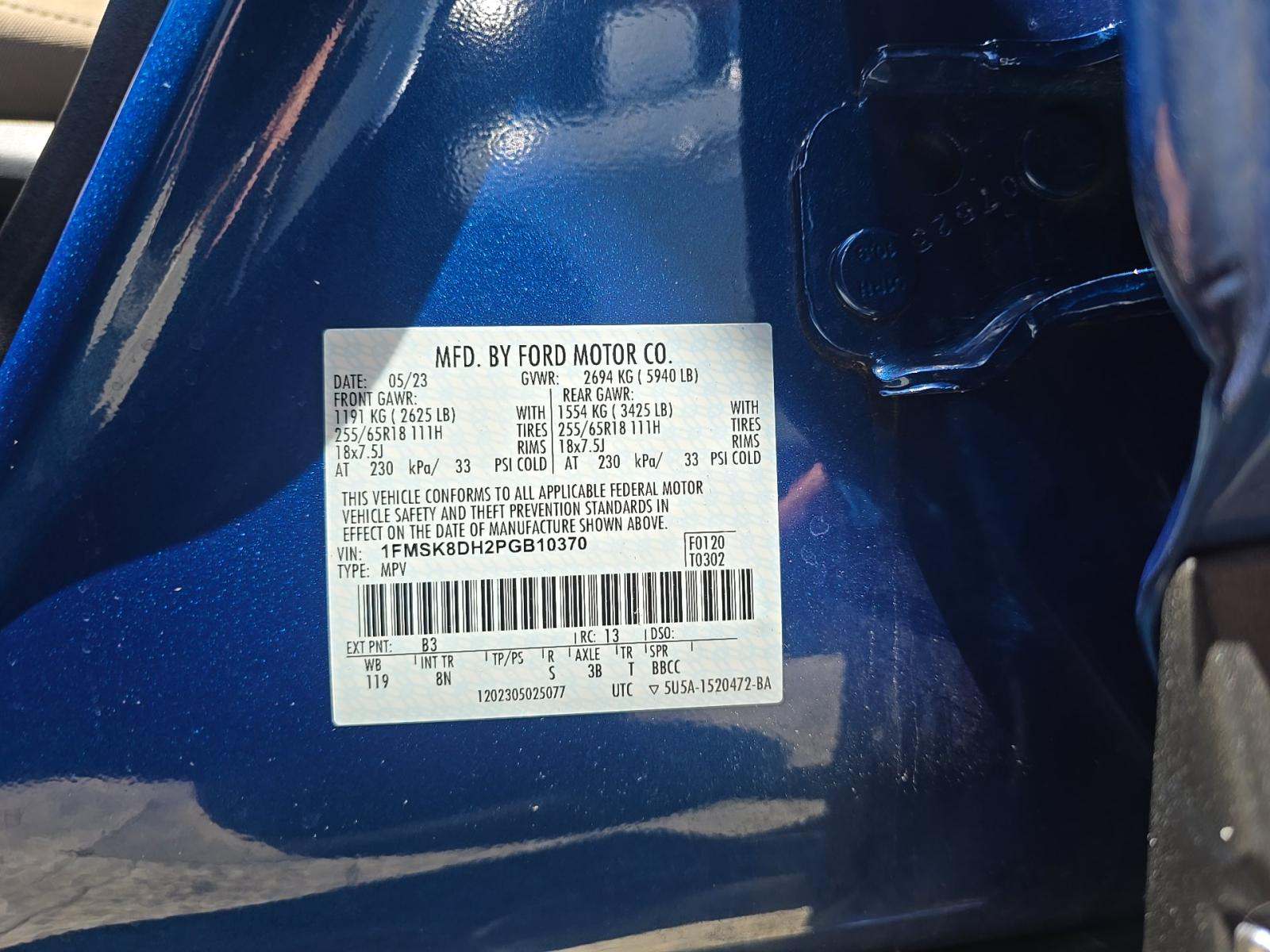 2023 Ford Explorer XLT AWD
