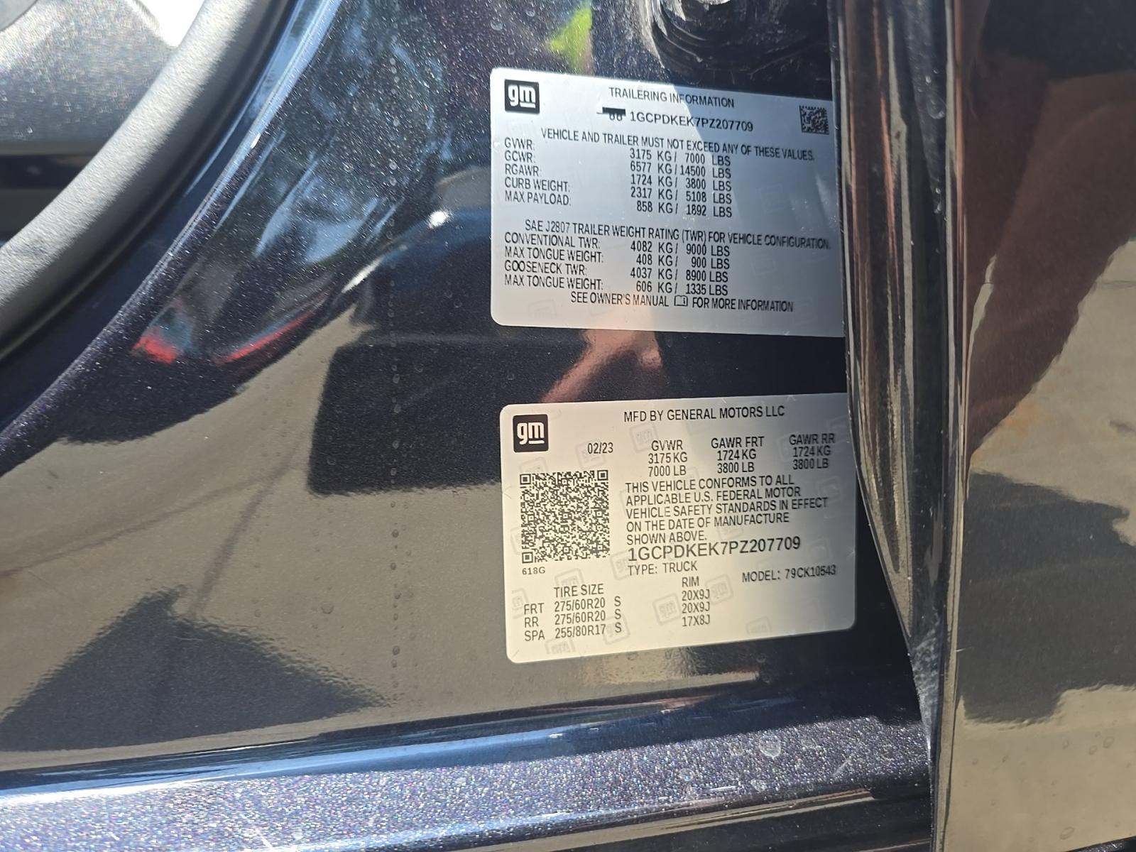 2023 Chevrolet Silverado 1500 LT AWD