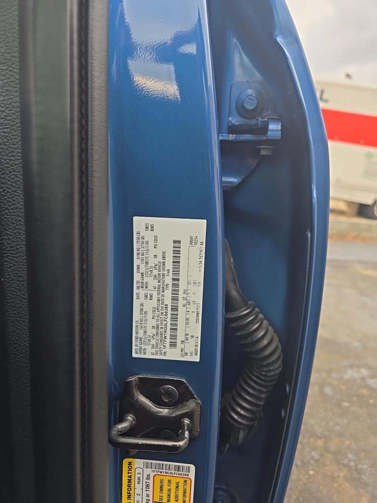 2020 Ford F-150 Raptor AWD