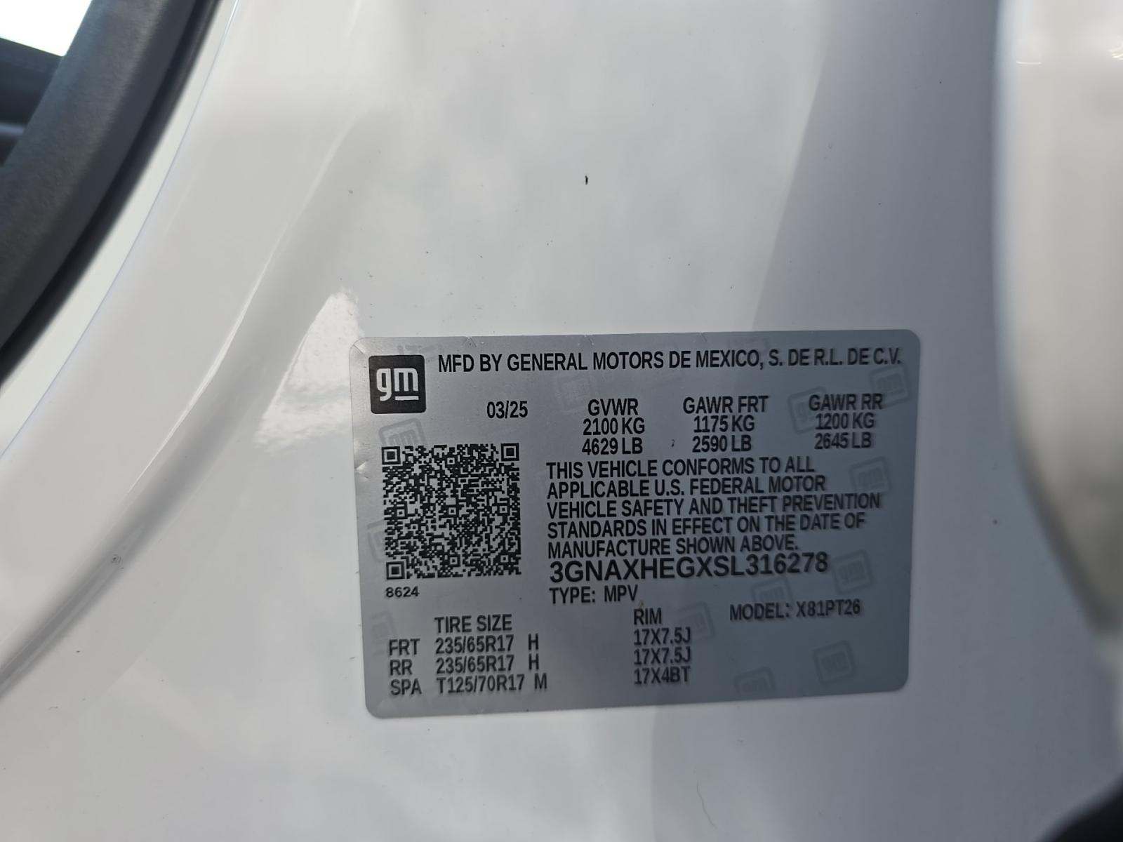 2025 Chevrolet Equinox LT FWD