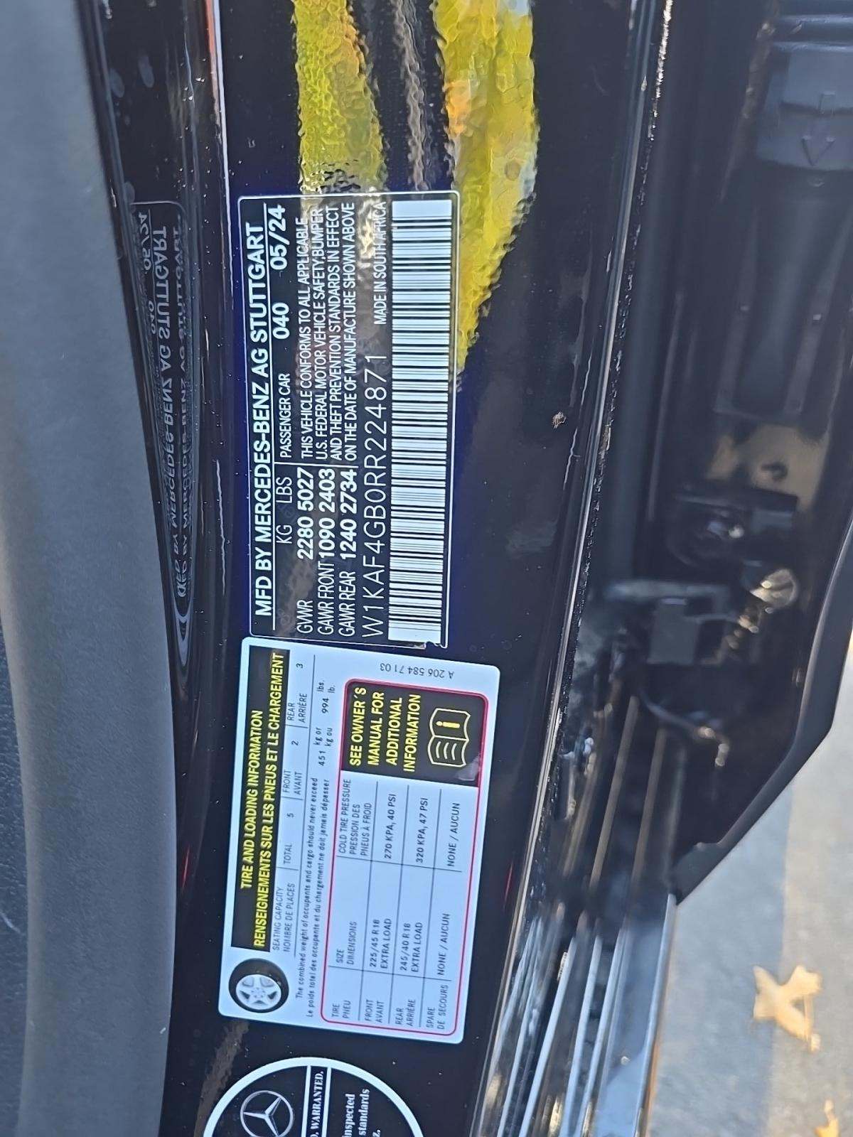 2024 Mercedes-Benz C-Class C 300 RWD