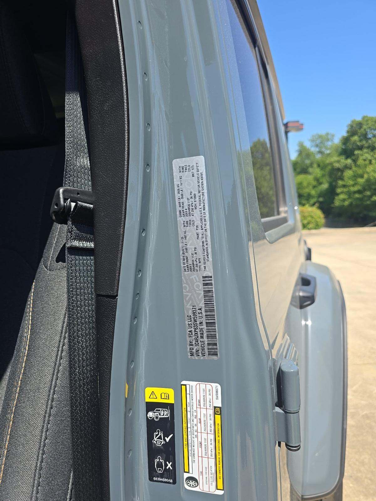 2025 Jeep Wrangler 4xe Sahara AWD