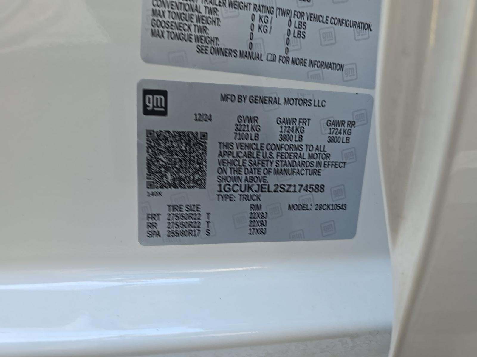 2025 Chevrolet Silverado 1500 High Country AWD