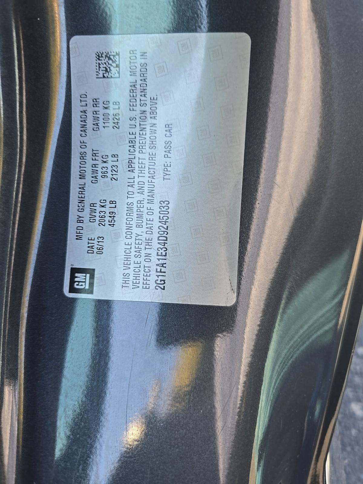 2013 Chevrolet Camaro LS RWD