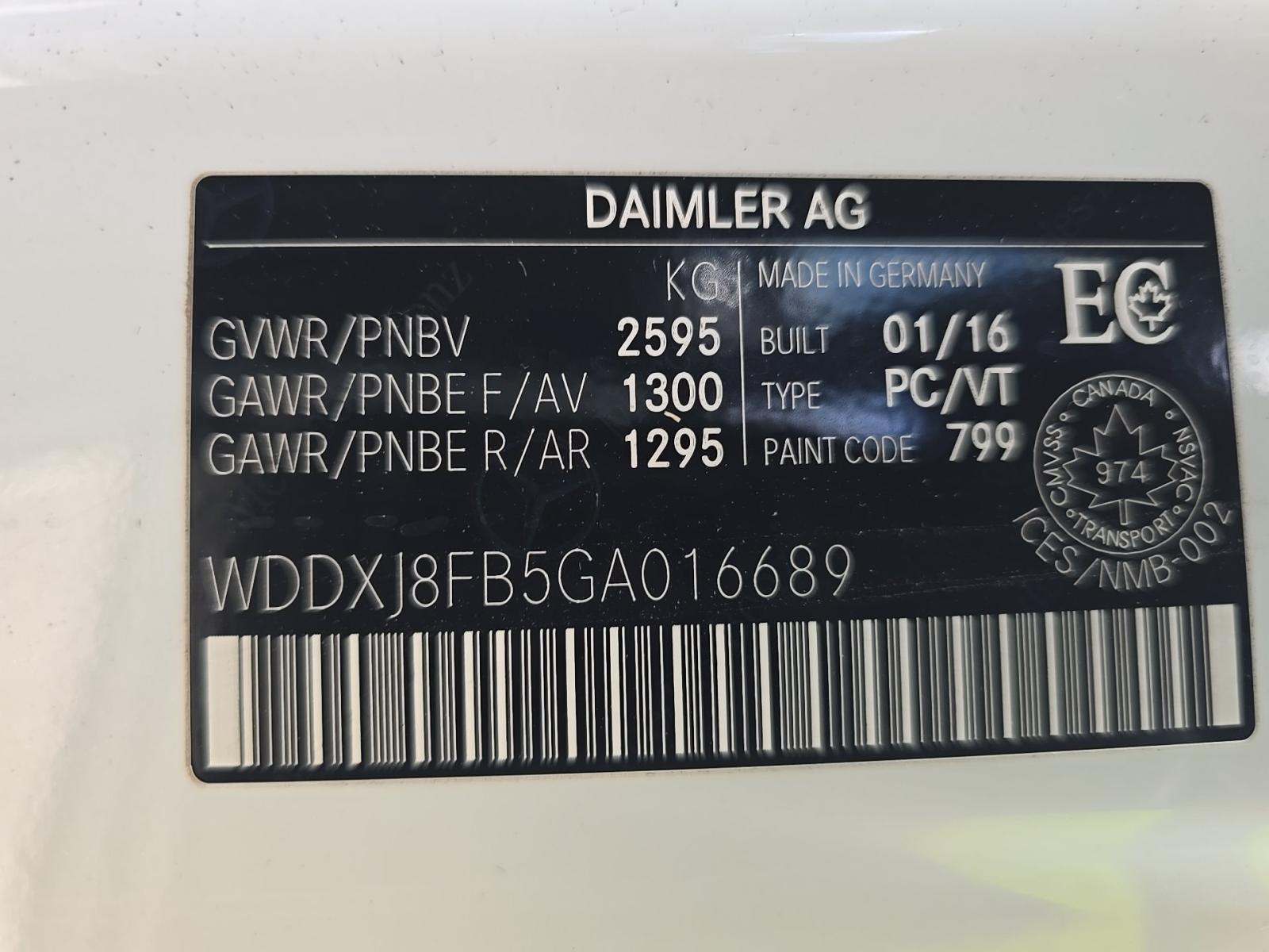 2016 Mercedes-Benz S-Class S 550 AWD