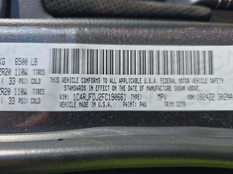 2015 Jeep Grand Cherokee SRT AWD