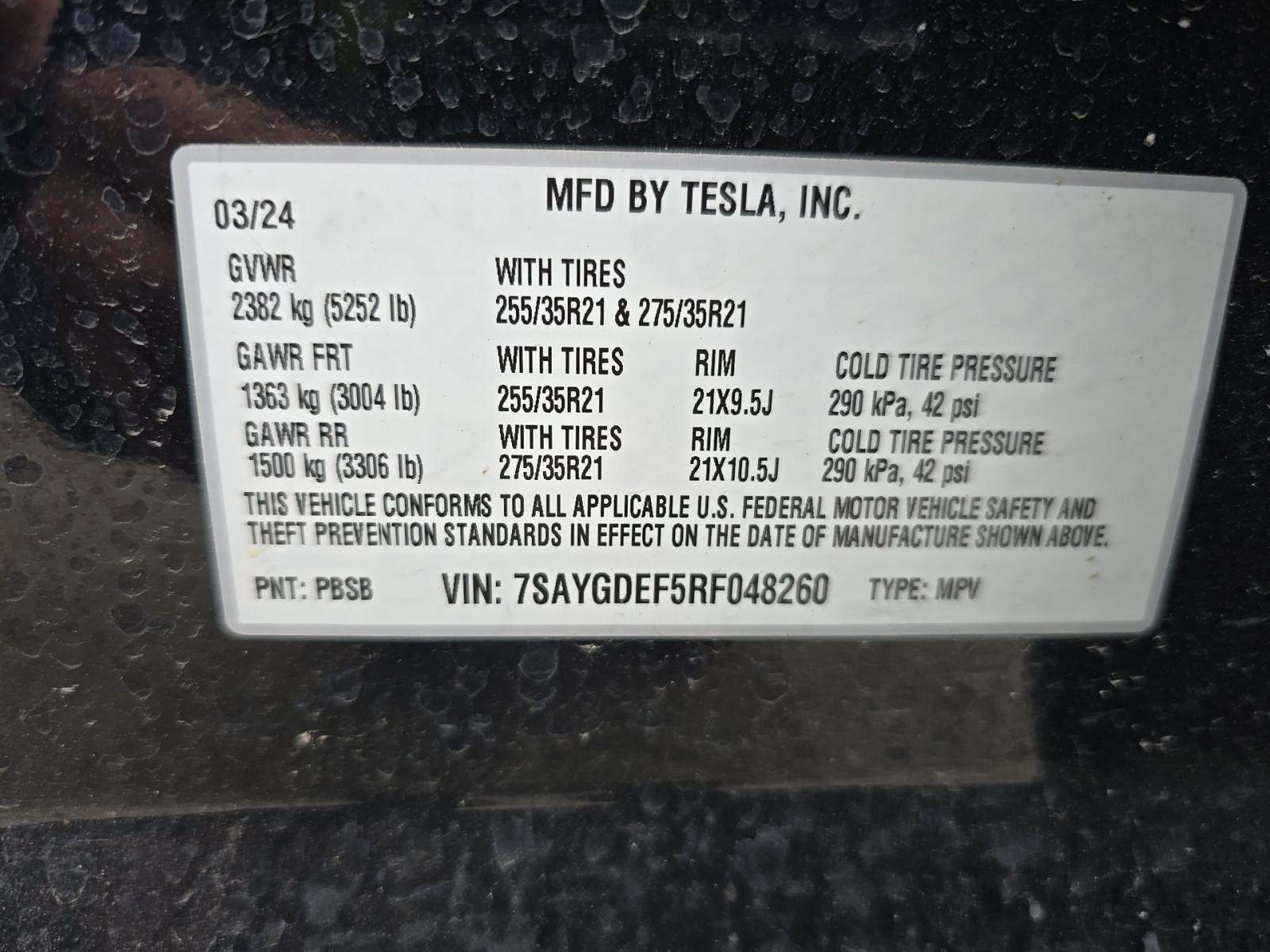 TESLA MODEL Y - 1