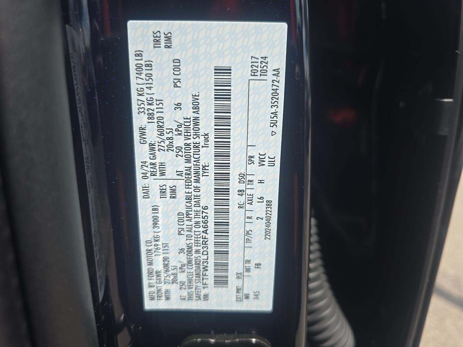 2024 Ford F-150 Hybrid XLT AWD
