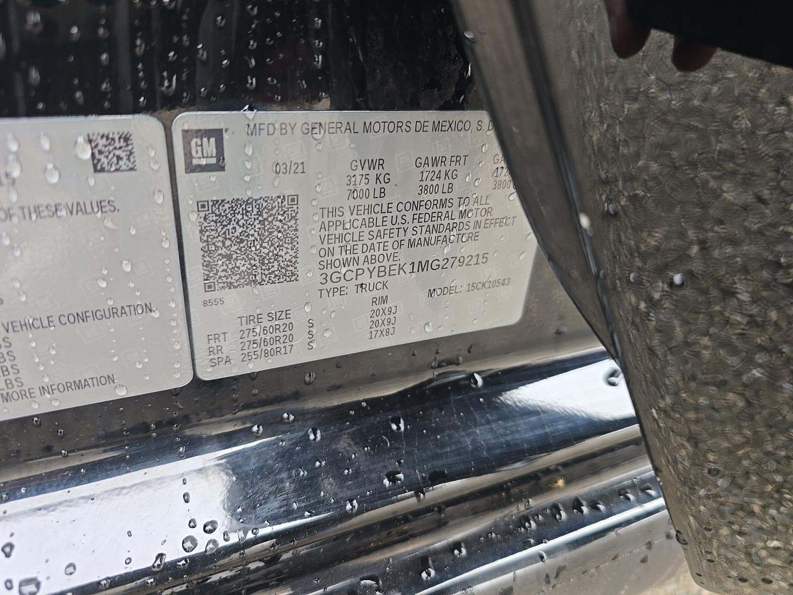 2021 Chevrolet Silverado 1500 Custom AWD