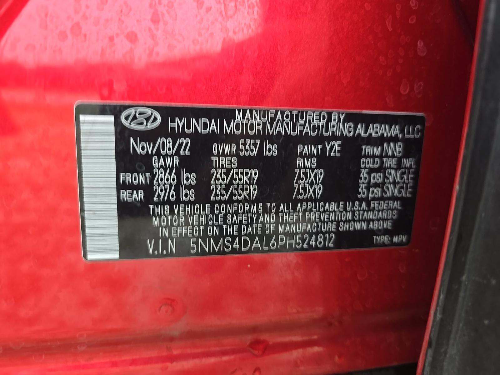 2023 Hyundai Santa Fe Limited AWD