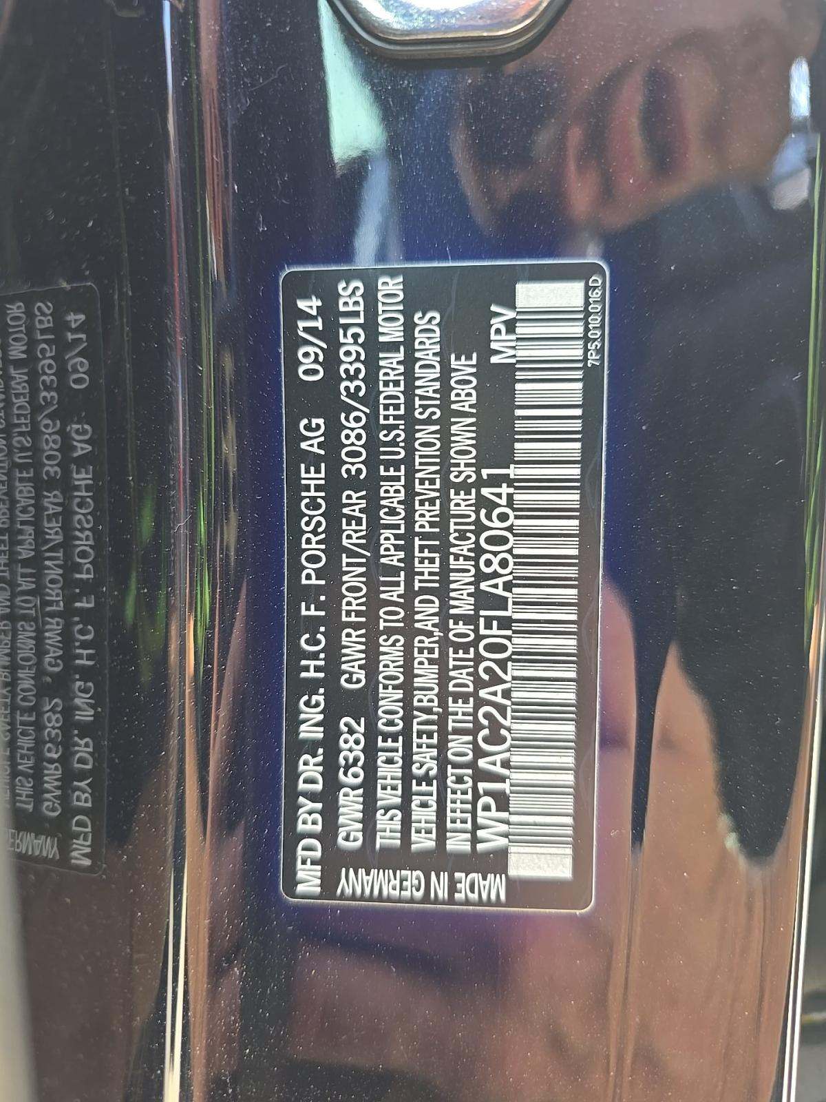 2015 Porsche Cayenne Turbo AWD