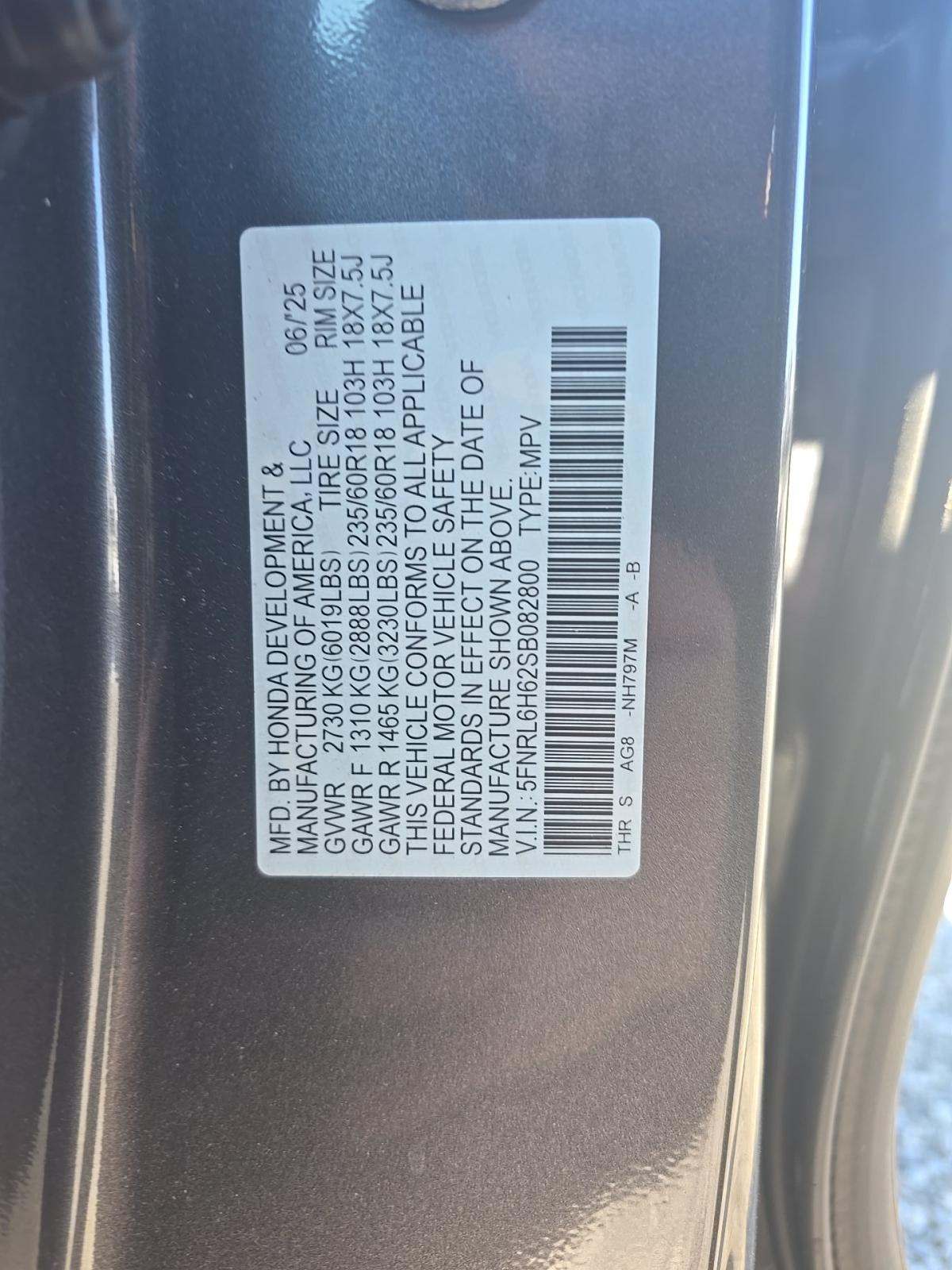 2025 Honda Odyssey EX-L FWD