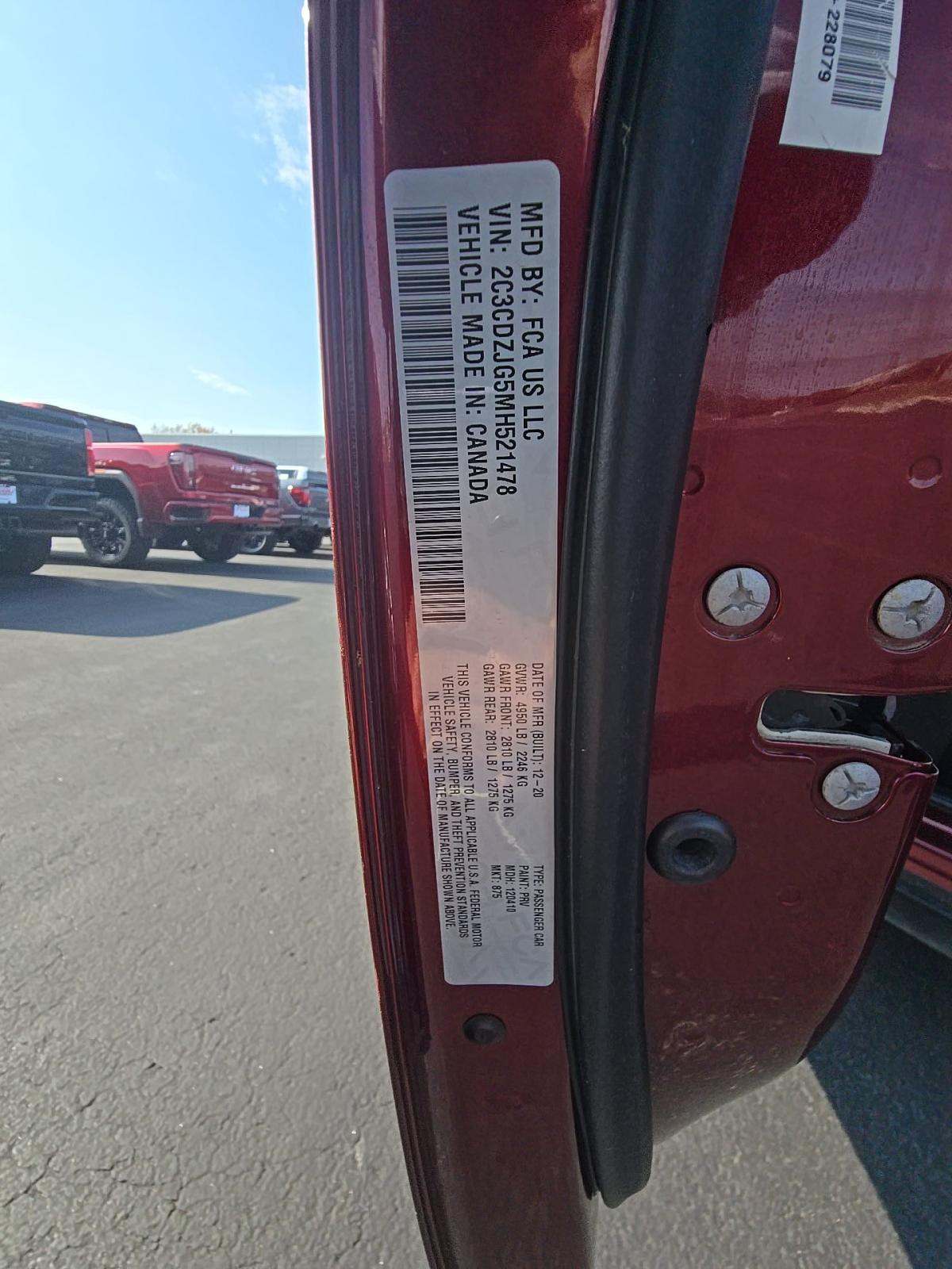 2021 Dodge Challenger GT RWD