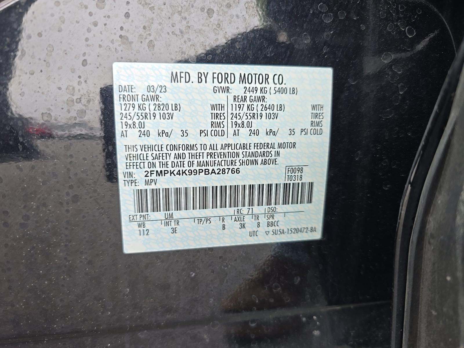 2023 Ford Edge Titanium AWD