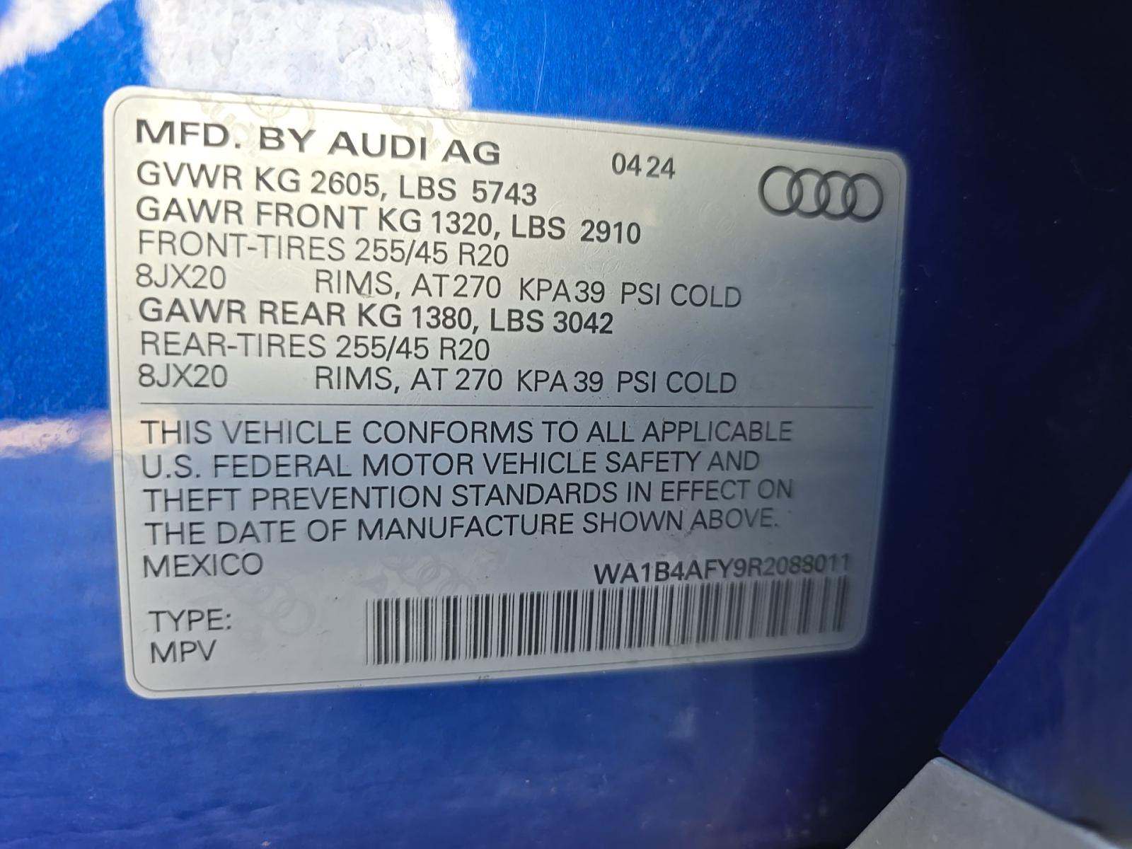 2024 Audi SQ5 Premium Plus AWD