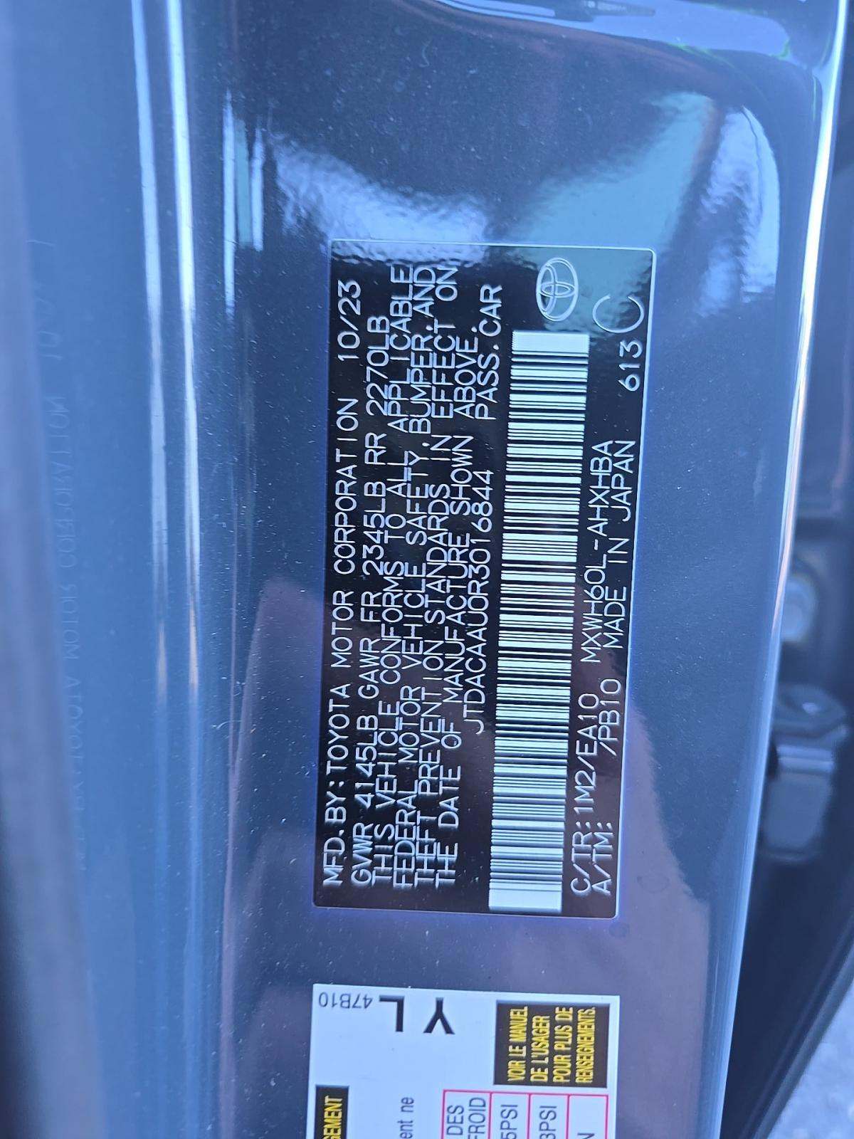 2024 Toyota Prius Limited FWD