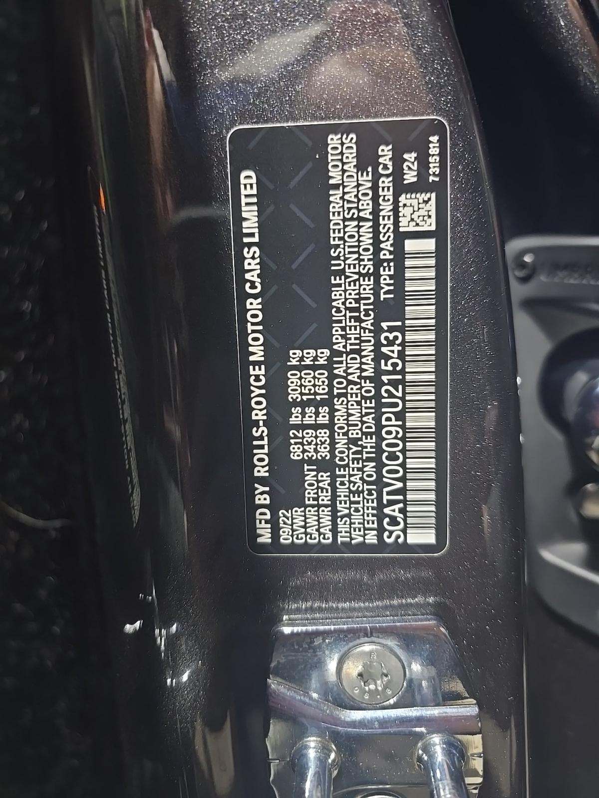 2023 Rolls-Royce Ghost Base AWD