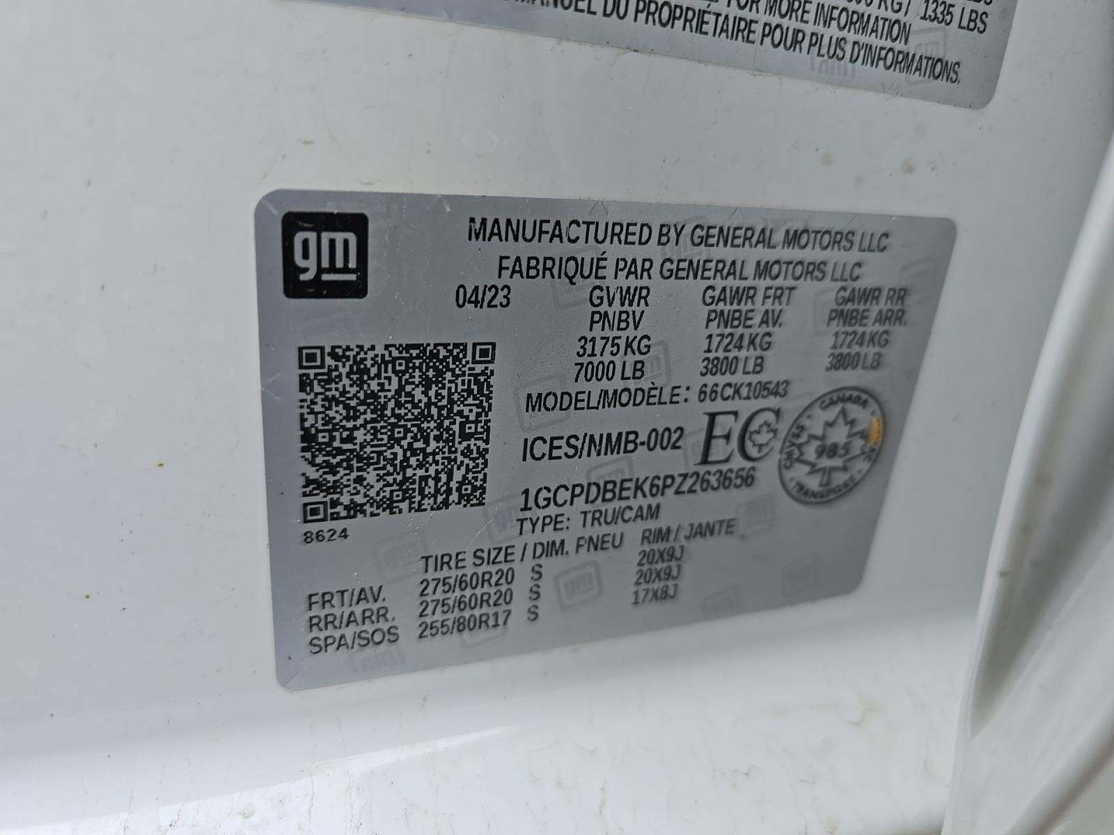 2023 Chevrolet Silverado 1500 Custom AWD