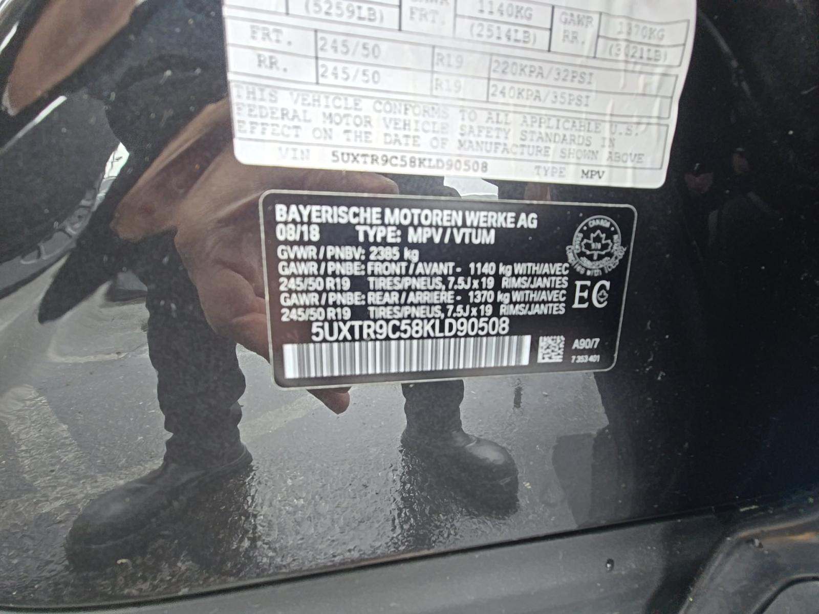 2019 BMW X3 xDrive30i AWD