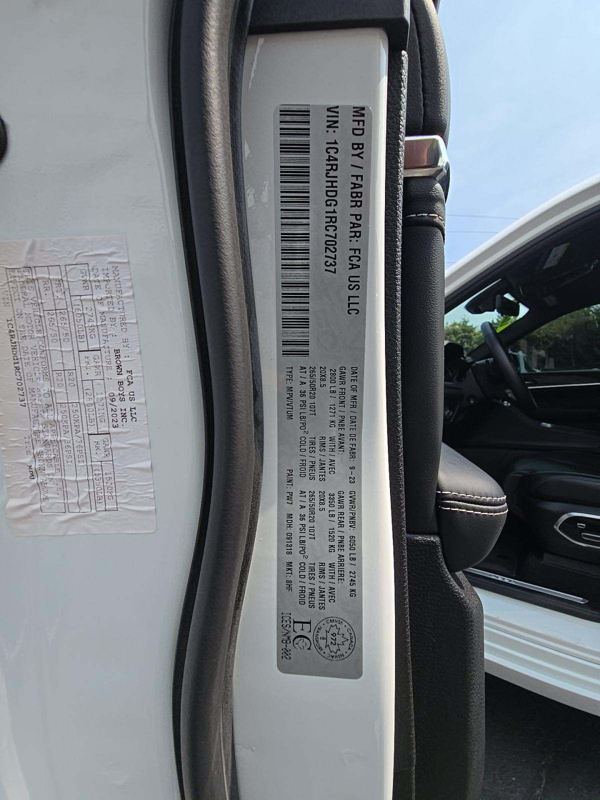 2024 Jeep Grand Cherokee Overland AWD