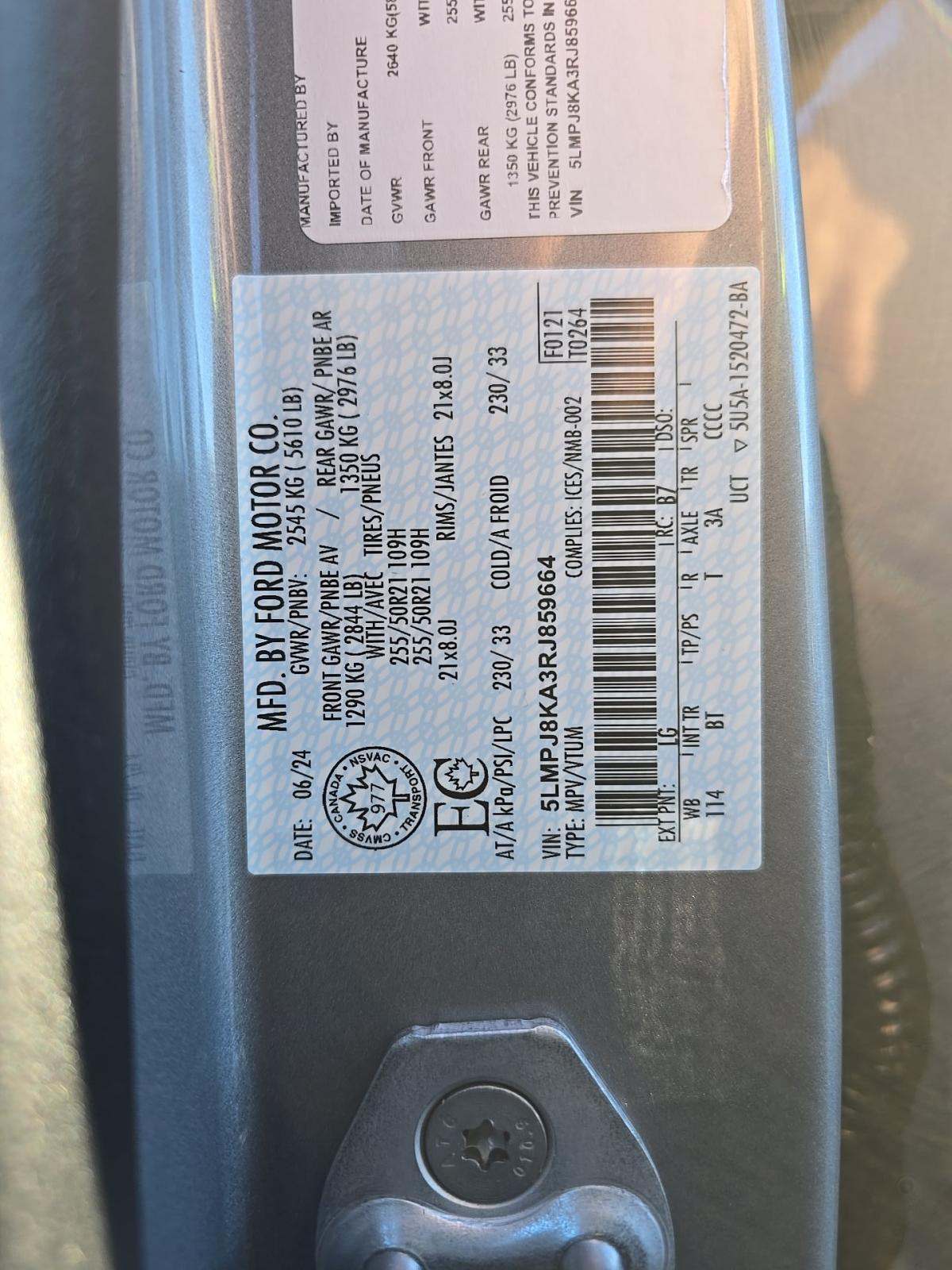 2024 Lincoln Nautilus Reserve AWD