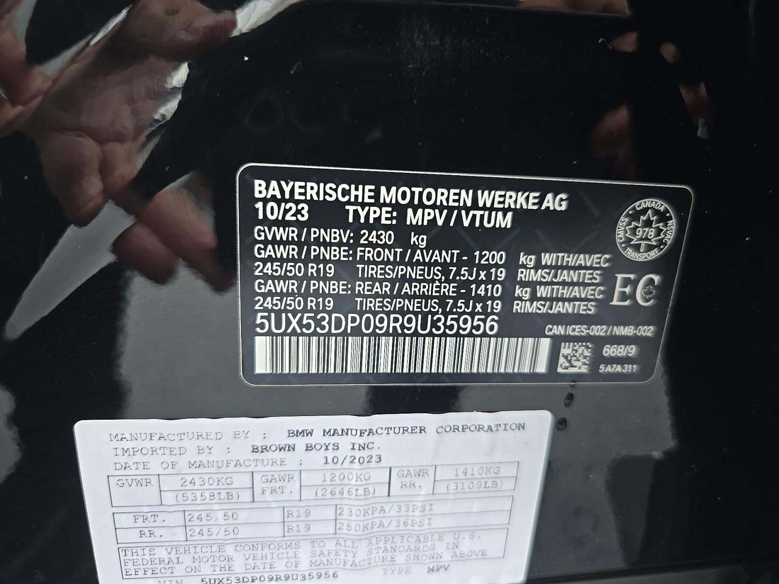 2024 BMW X3 xDrive30i AWD