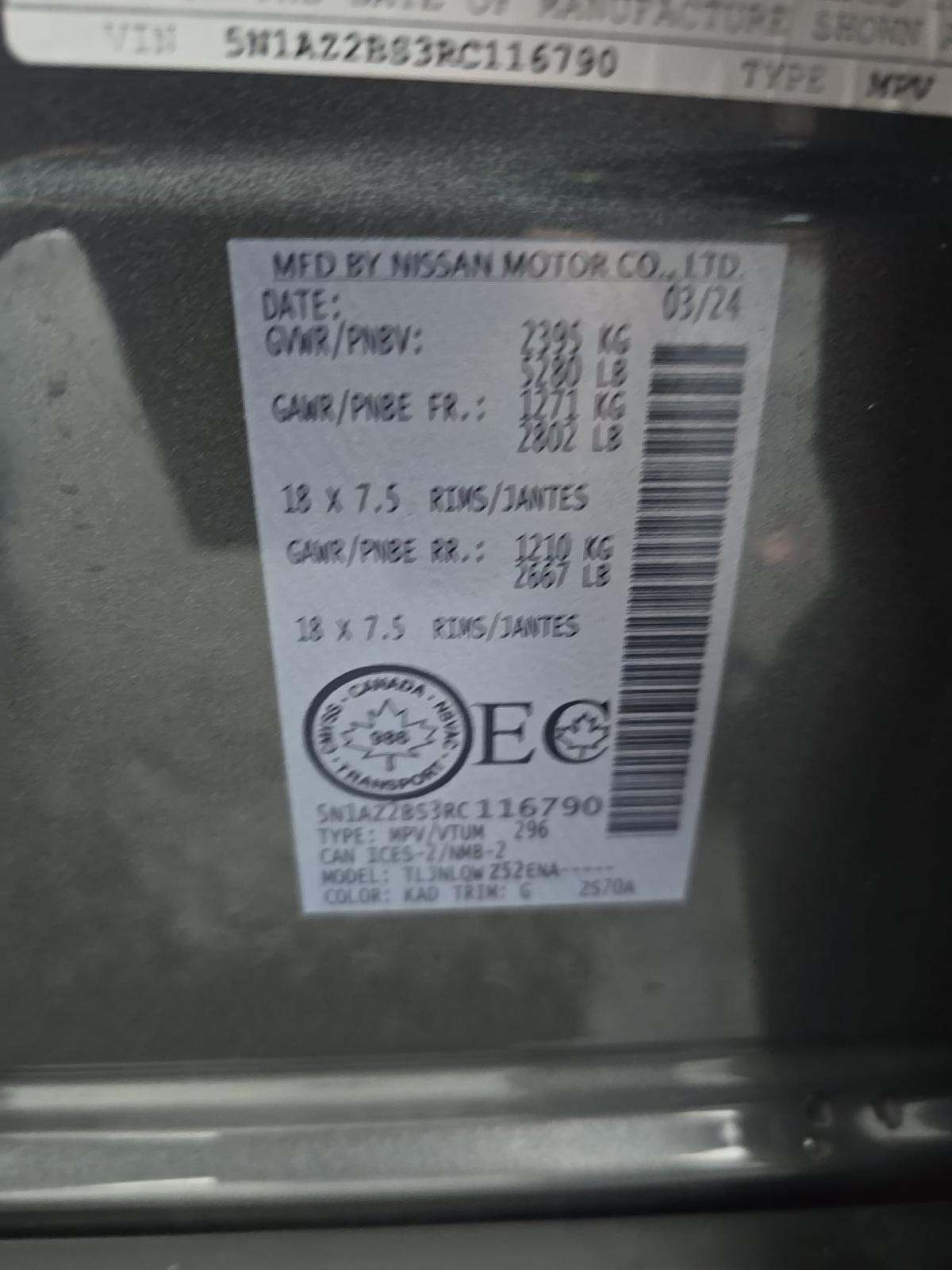 2024 Nissan Murano SV AWD