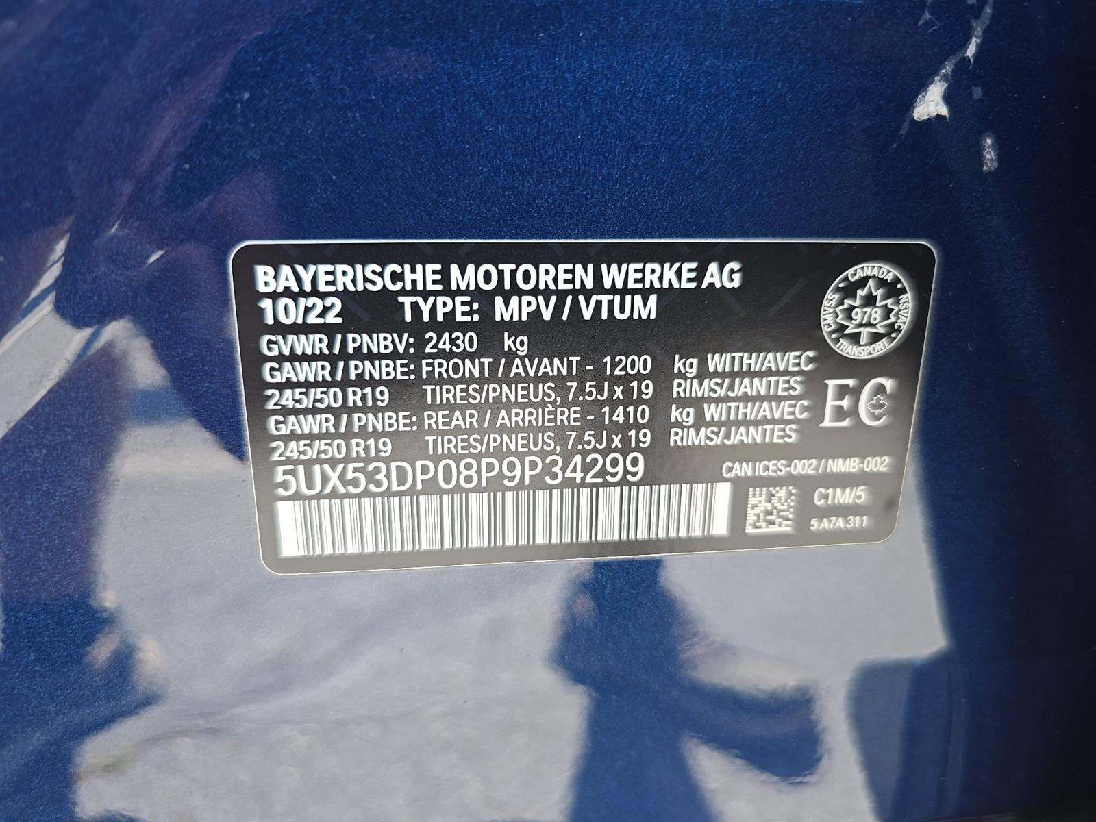 2023 BMW X3 xDrive30i AWD