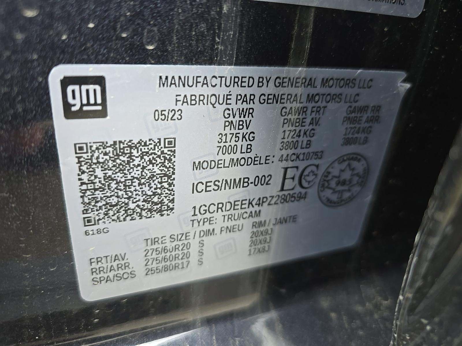 2023 Chevrolet Silverado 1500 RST AWD