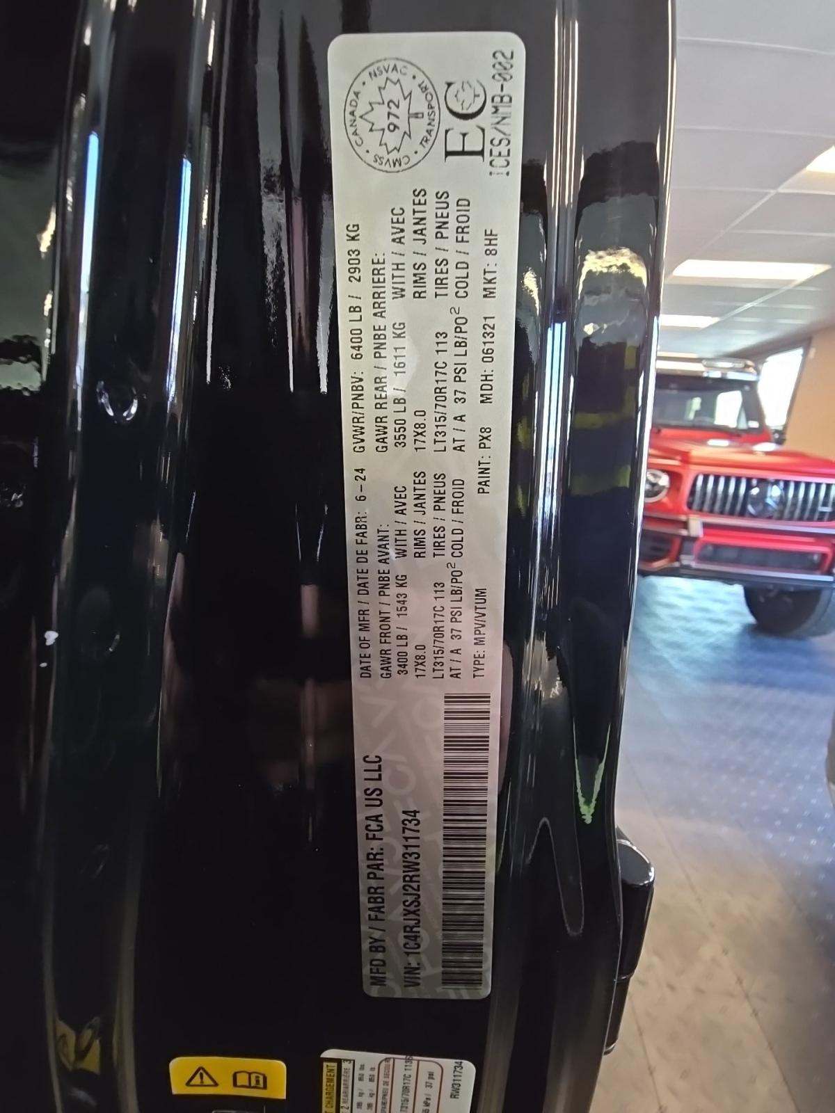 2024 Jeep Wrangler Rubicon 392 Final Edition AWD