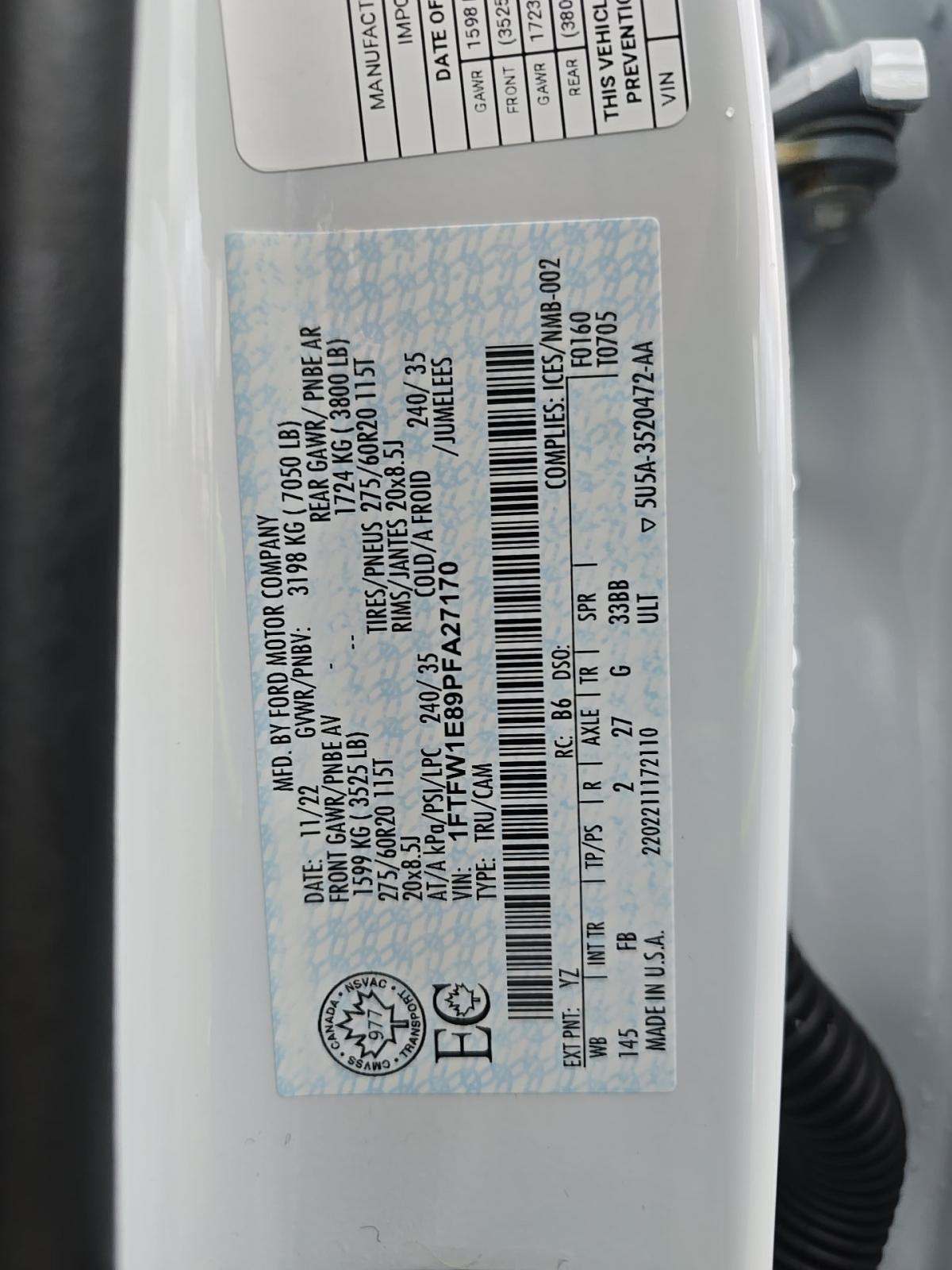 2023 Ford F-150 XLT AWD