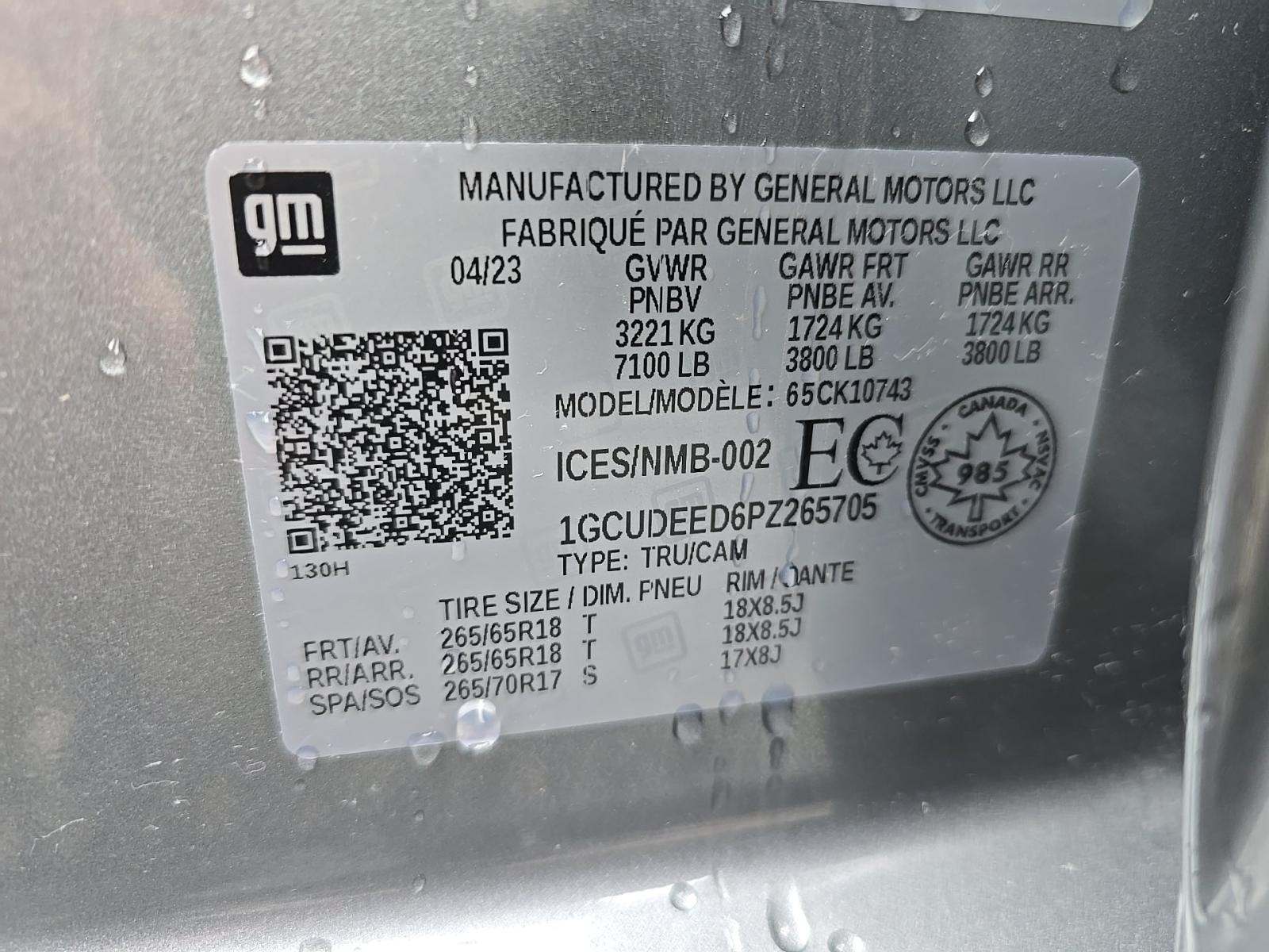 2023 Chevrolet Silverado 1500 RST AWD