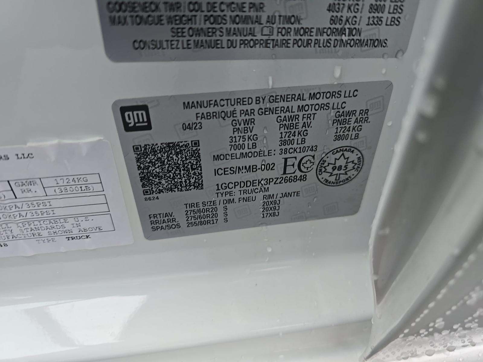 2023 Chevrolet Silverado 1500 LT AWD