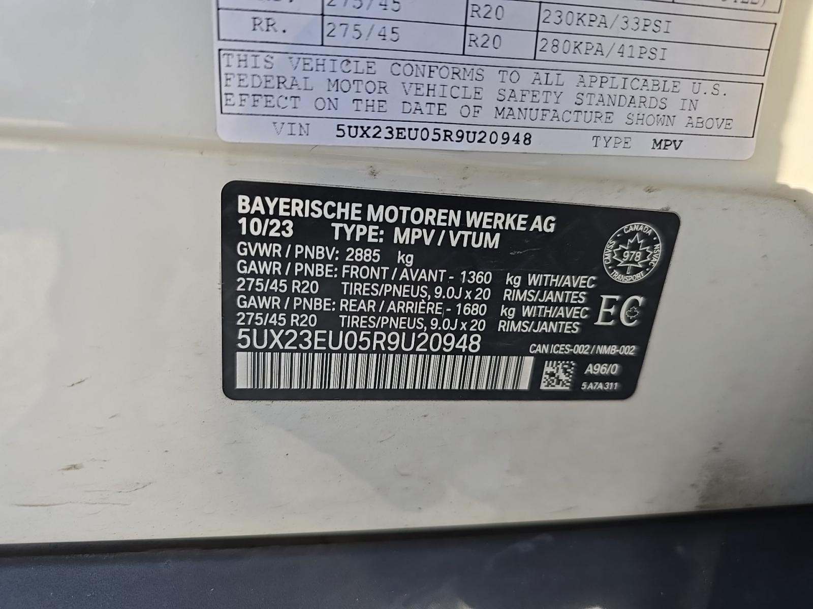 2024 BMW X5 xDrive40i AWD