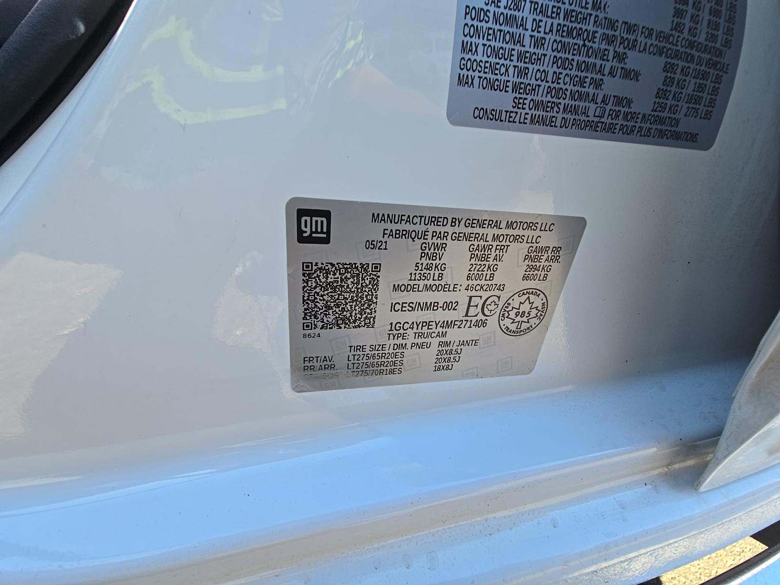 2021 Chevrolet Silverado 2500HD LTZ AWD