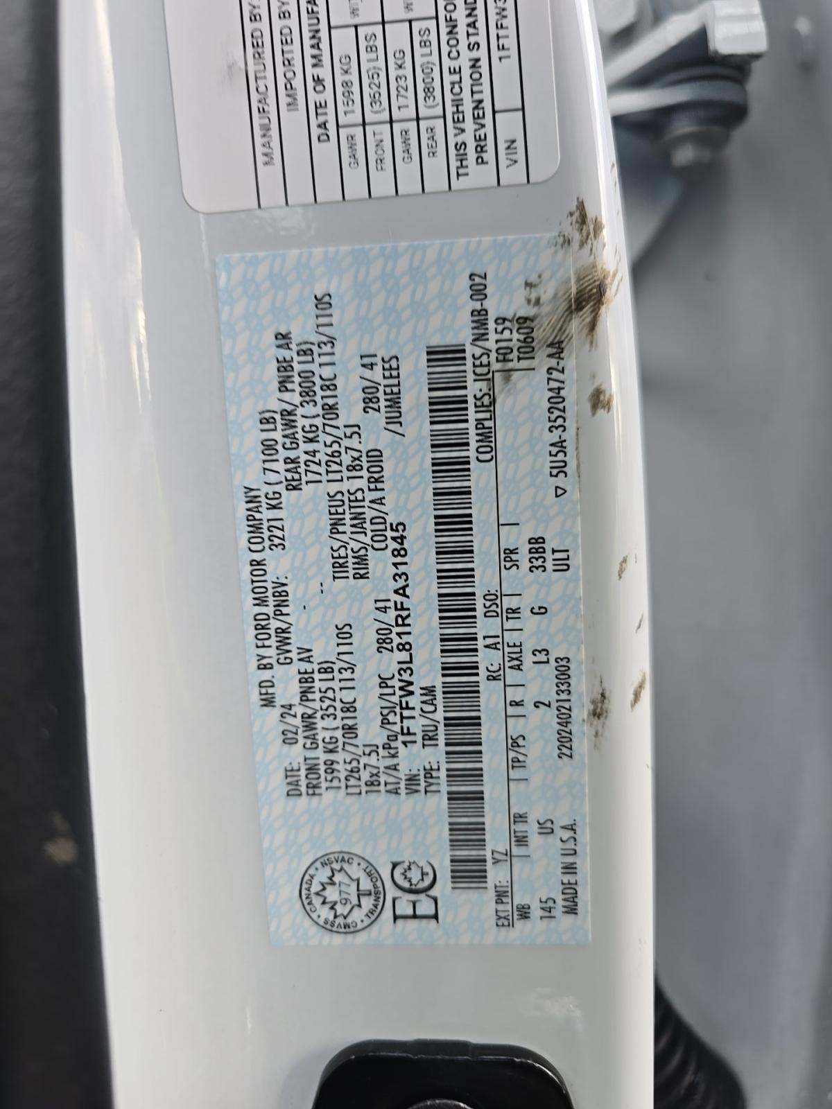 2024 Ford F-150 XLT AWD