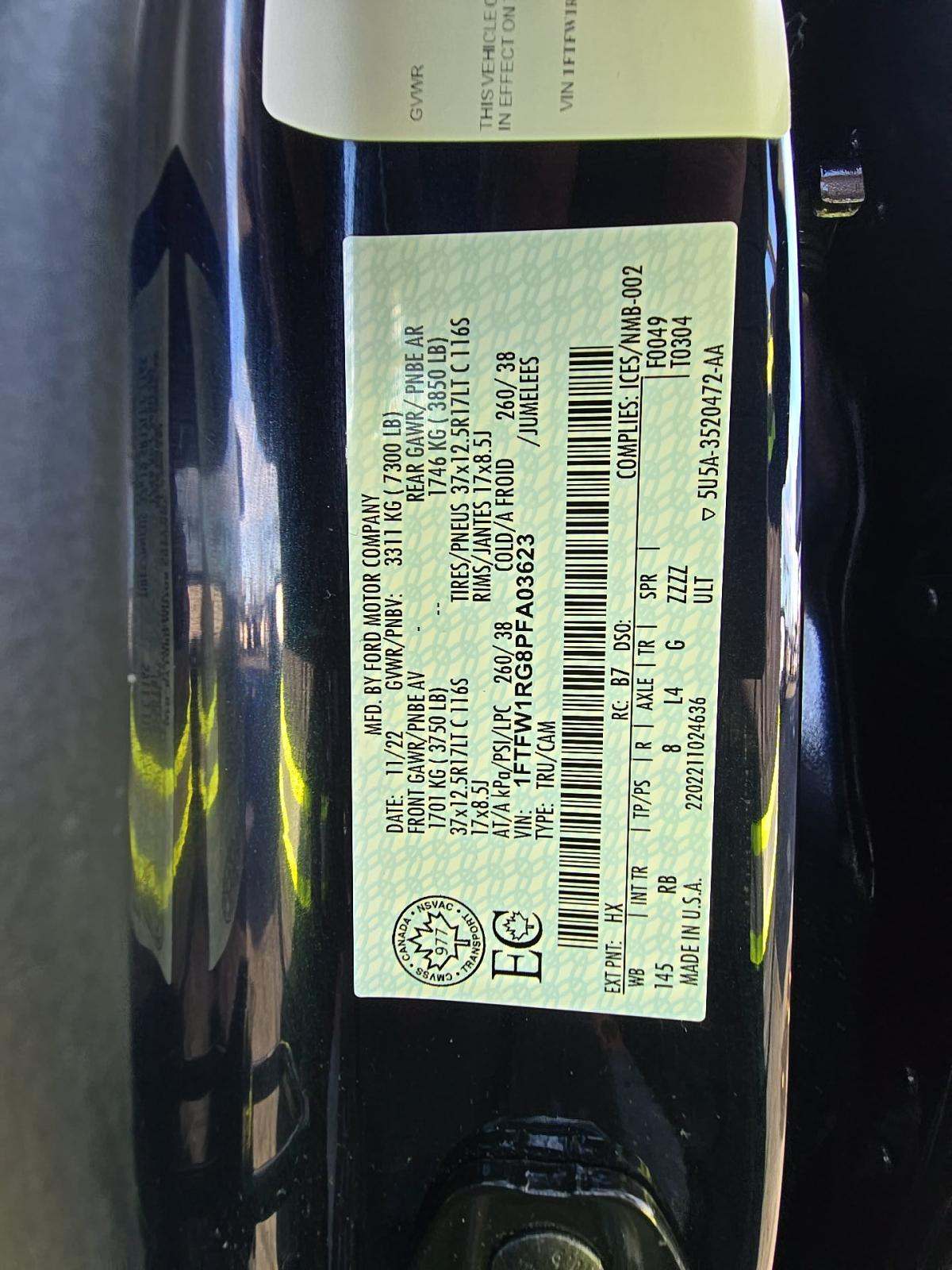 2023 Ford F-150 Raptor AWD