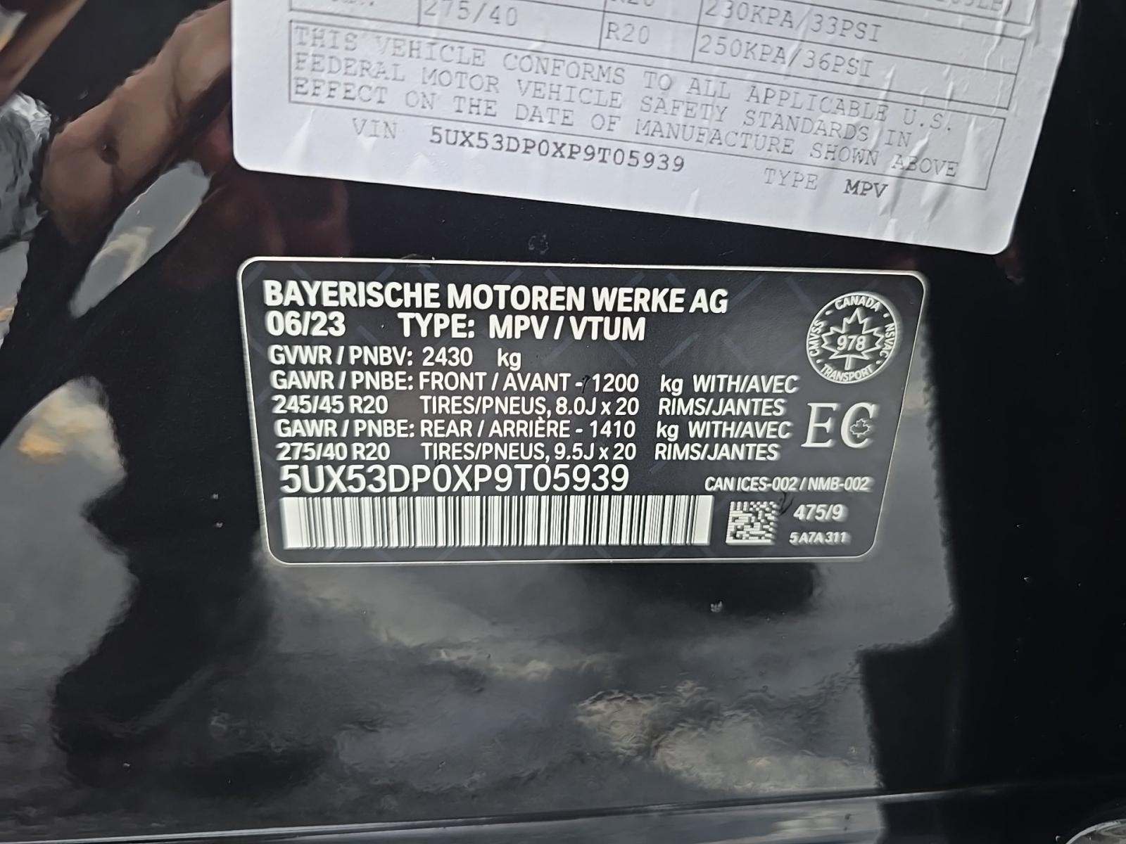 2023 BMW X3 xDrive30i AWD