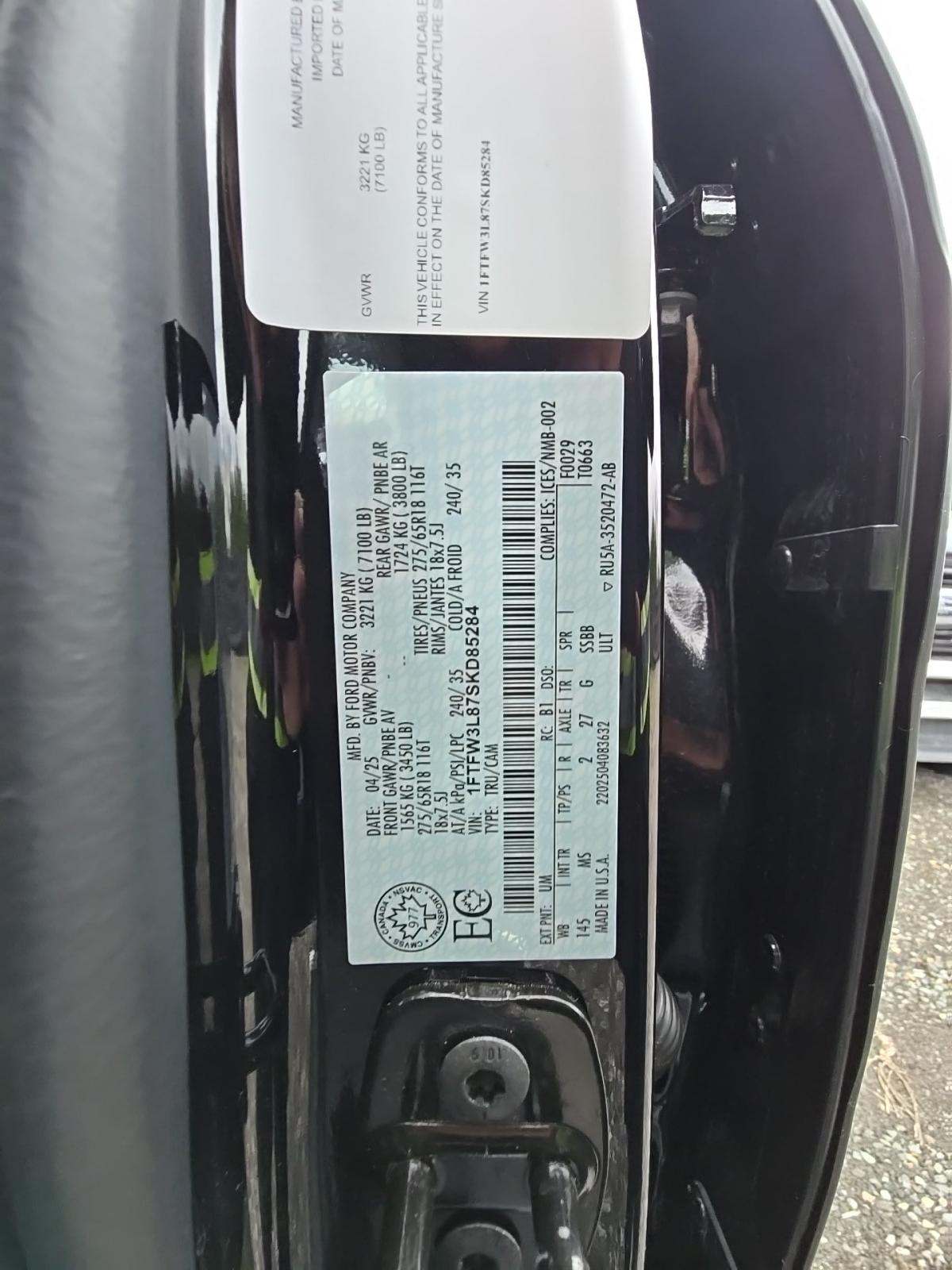 2025 Ford F-150 XLT AWD