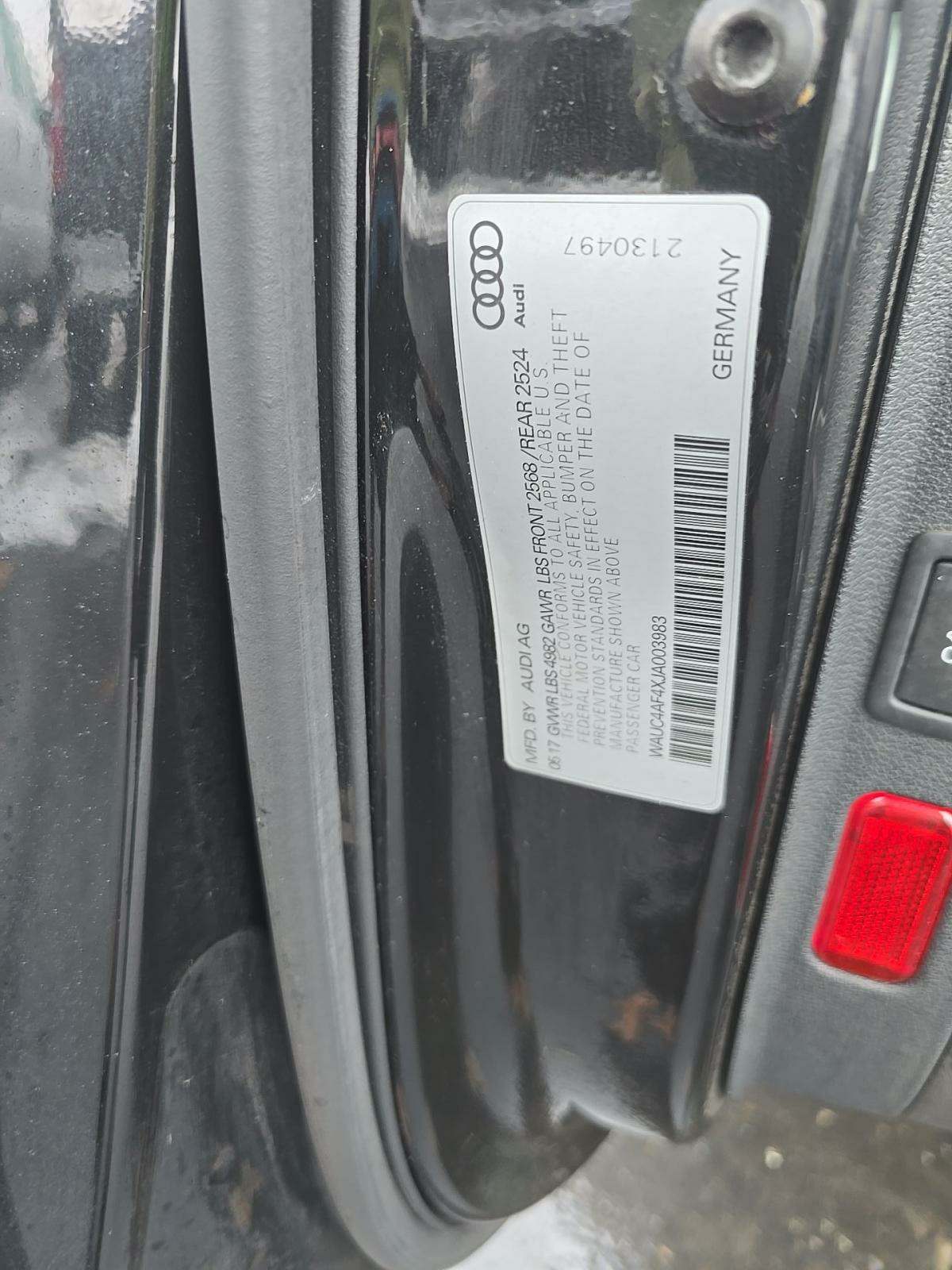 2018 Audi S4 Prestige AWD