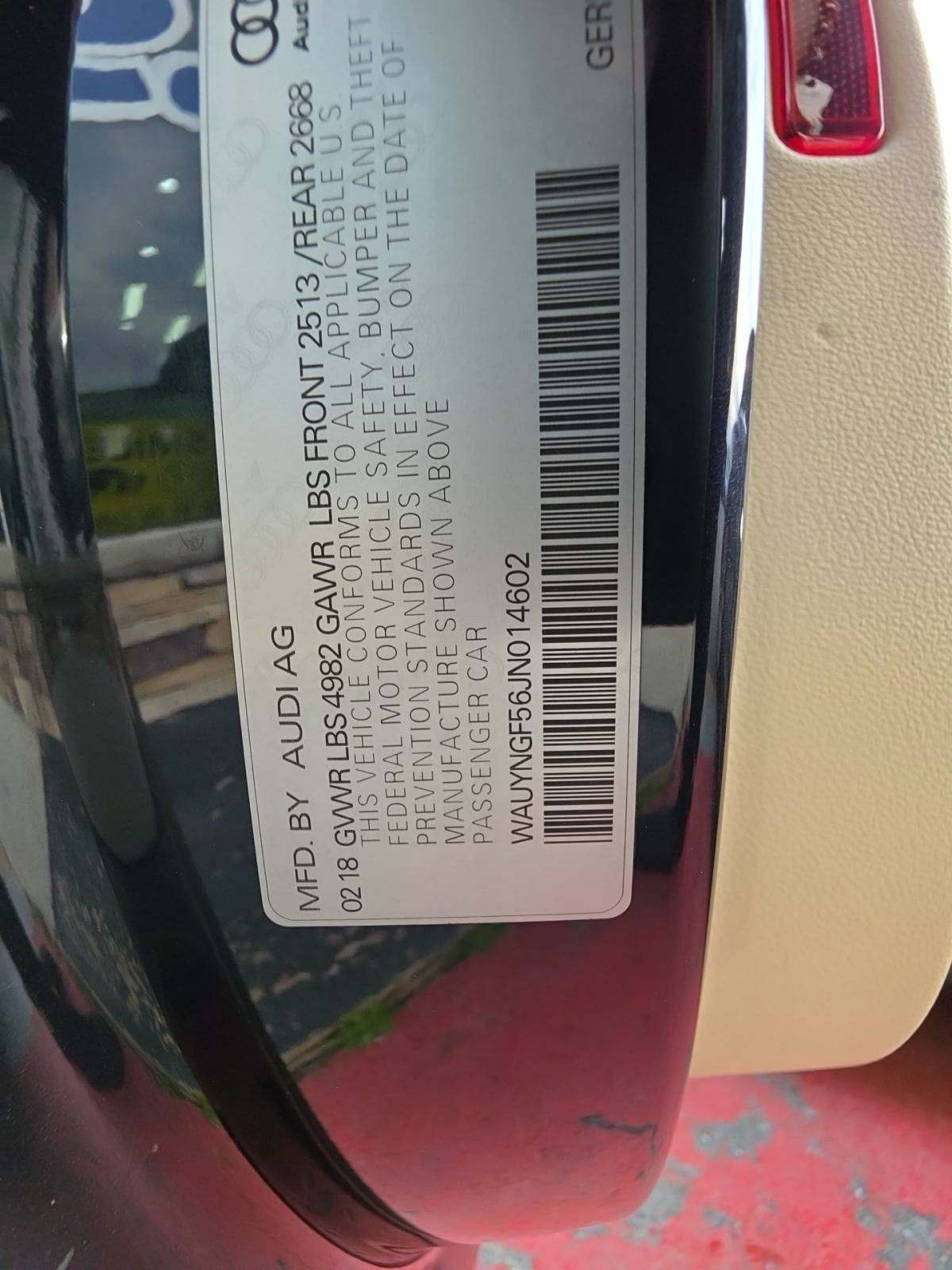 2018 Audi A5 Premium Plus AWD